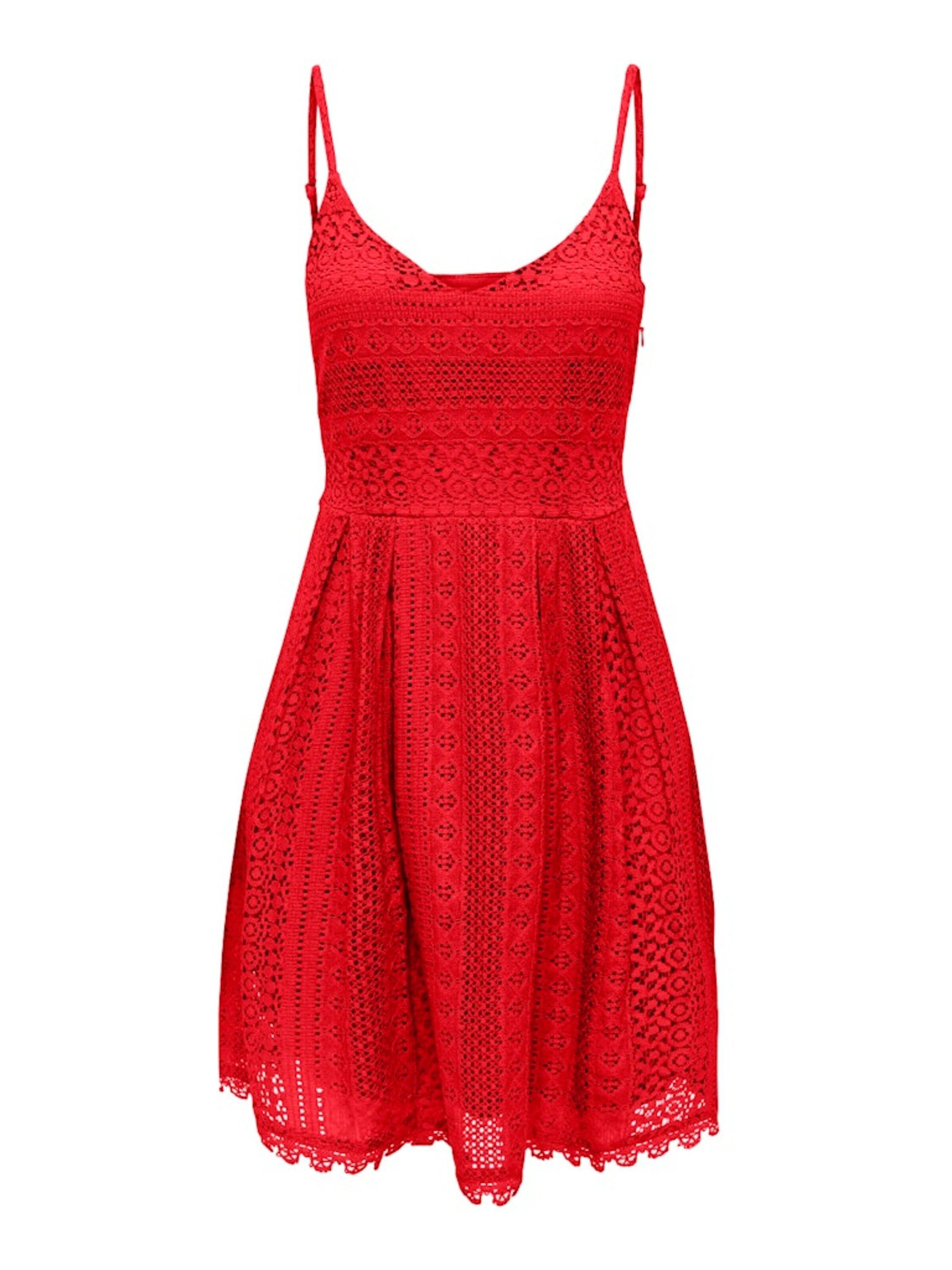 ONLY Midikleid (1-tlg) Falten