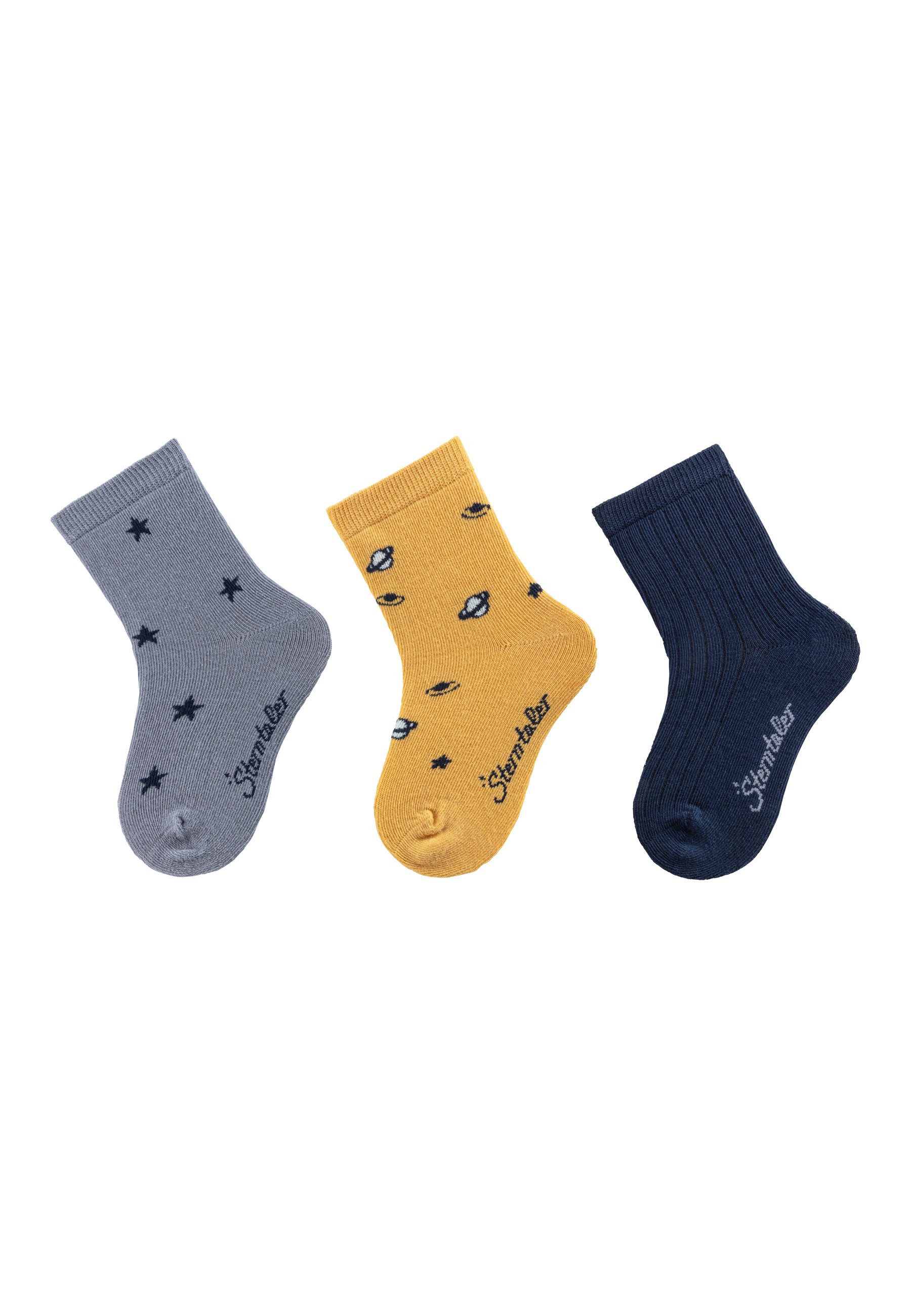 Feinsöckchen Socken 3er-Pack Sterne