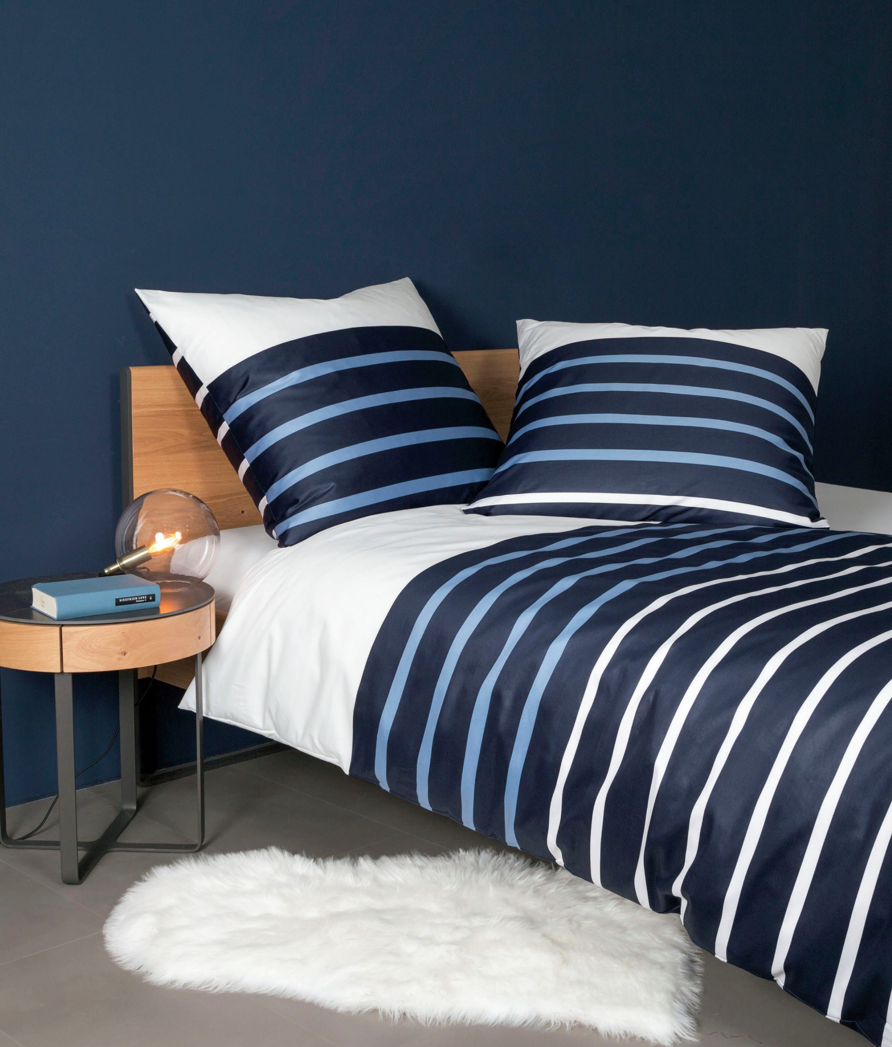 Janine Bettwäsche Mako-Satin 87017, Mako-Satin