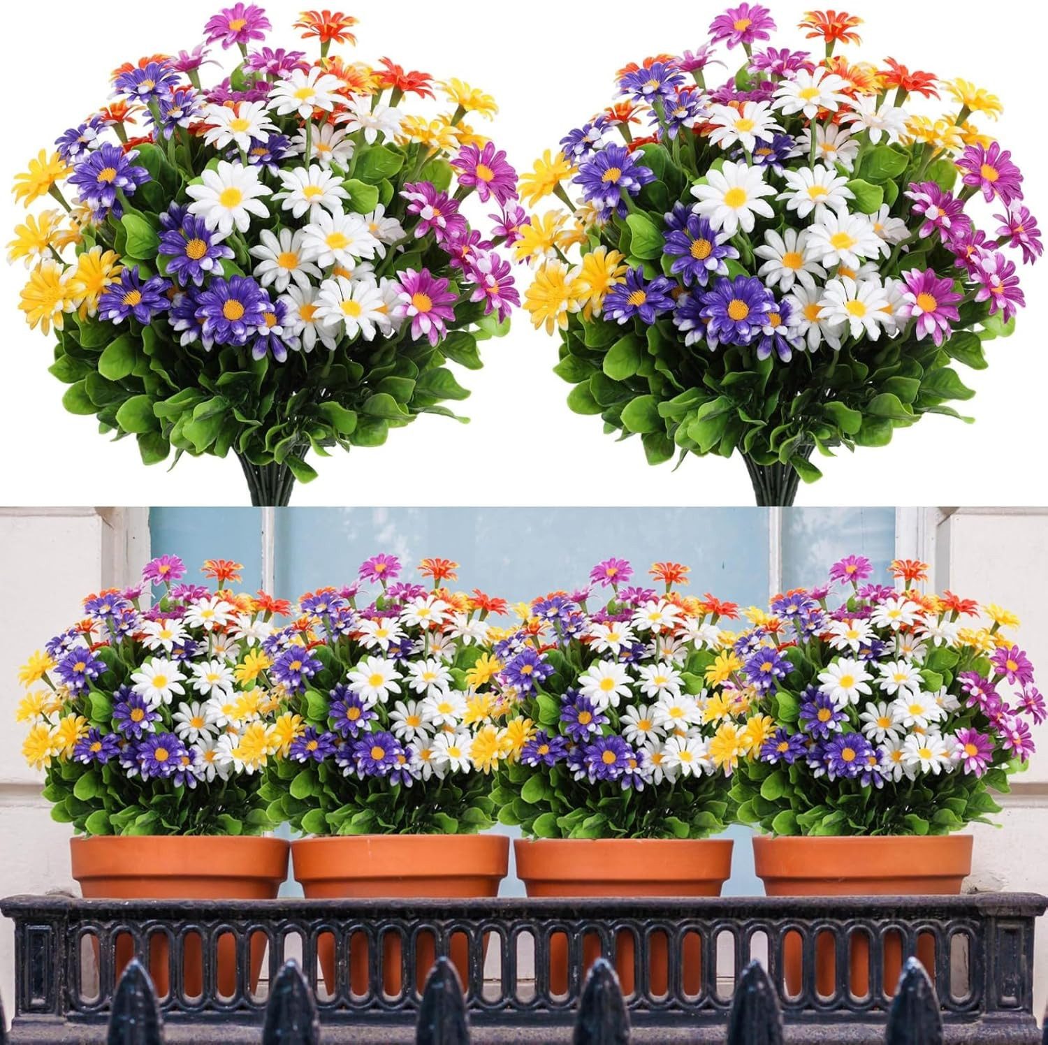 Kunstblume 10 Sträuße simulierter künstlicher Blumen, günstig online kaufen