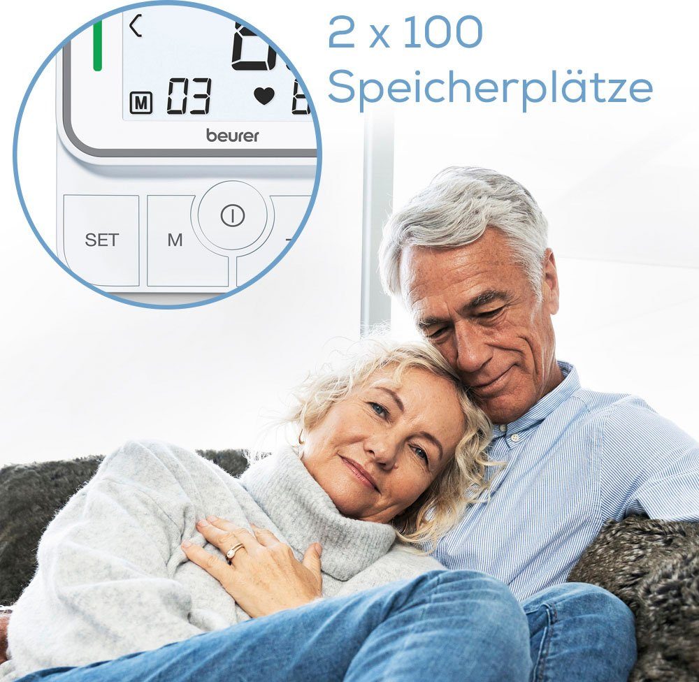 BEURER Oberarm-Blutdruckmessgerät BM 51 easyClip