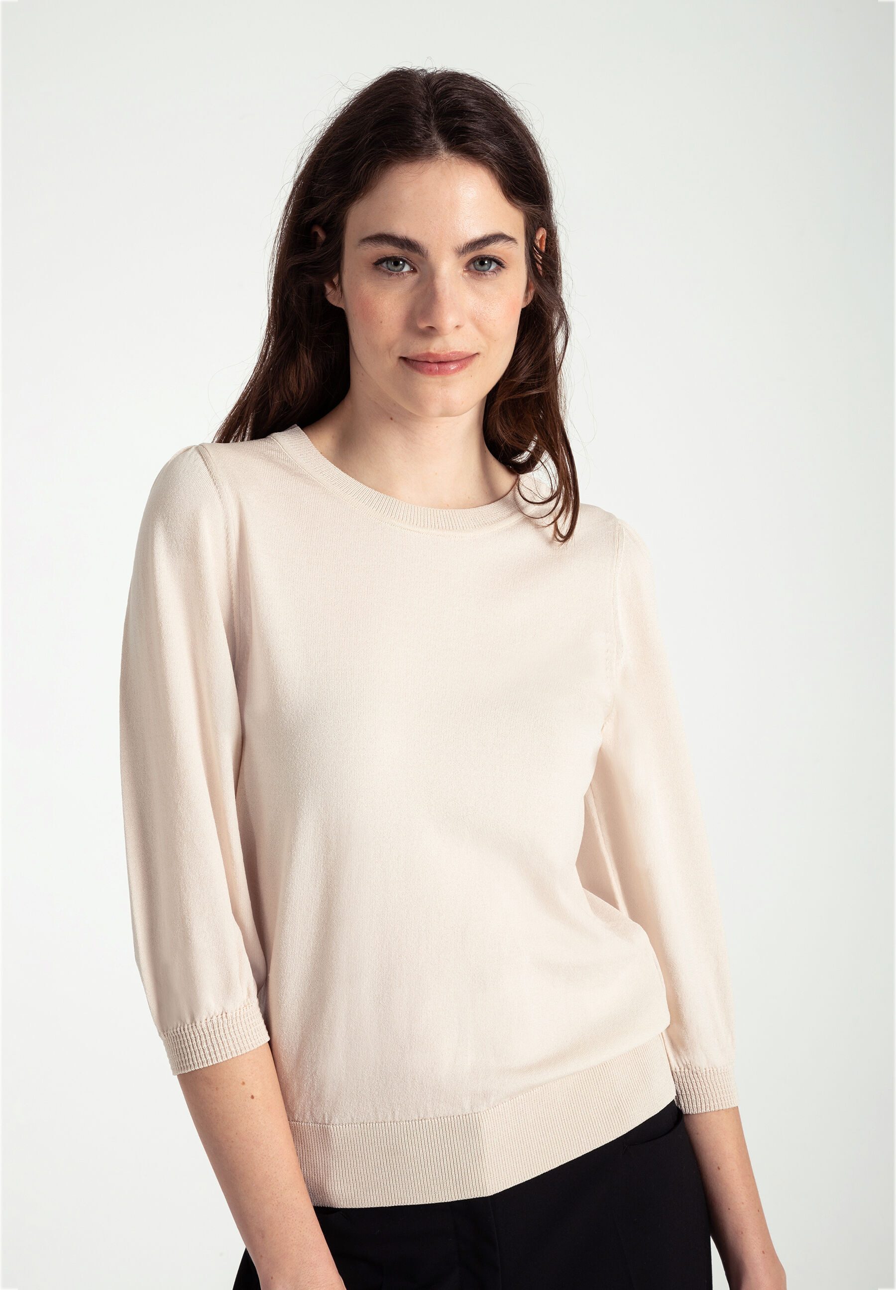 Rundhalspullover Pullover