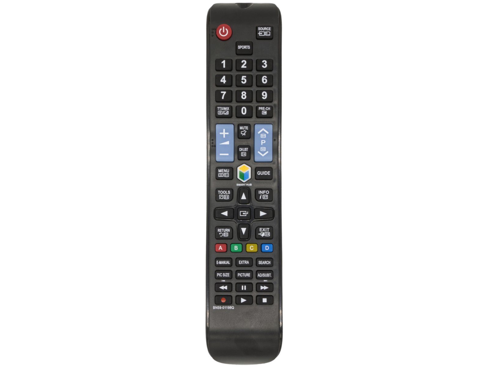 azurano Ersatz für SAMSUNG BN59-01198Q TM1250A Universal-Smart-TV-Fernbedienung