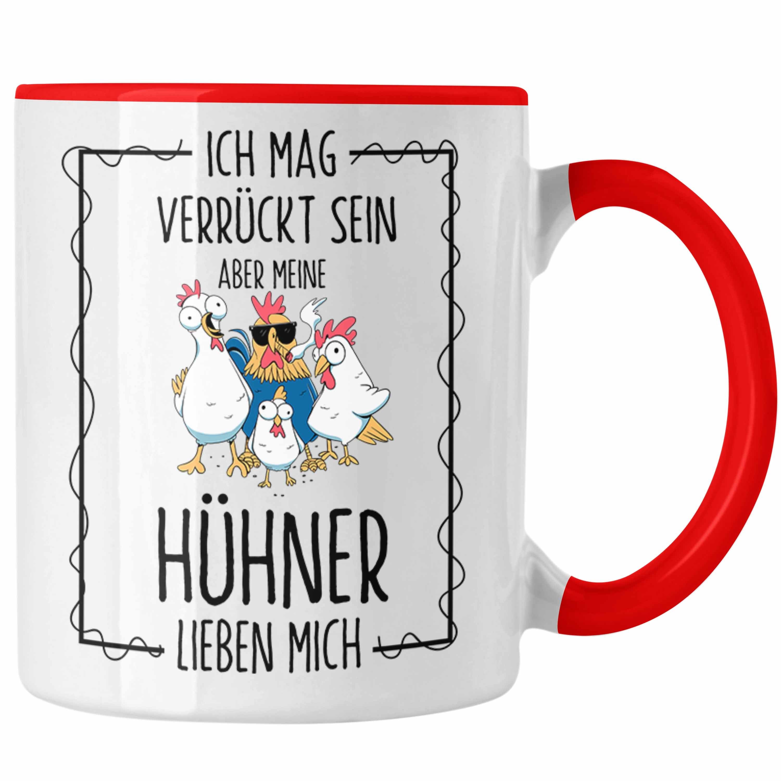 ᐅ Trendation Tasse Lustige Hühner Tasse Geschenkidee mit Spruch für