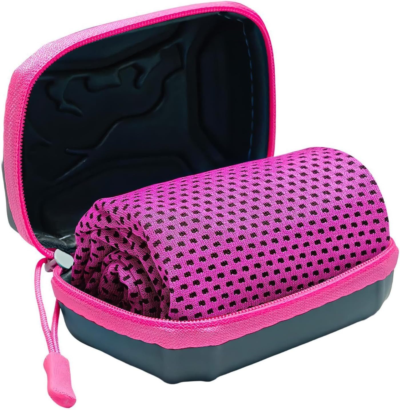 Diwzbyn Sporthandtuch Kühltuch Mit Aufbewahrungsbox, 30x80 Cm Kühlendes Handtuch, (1-St)