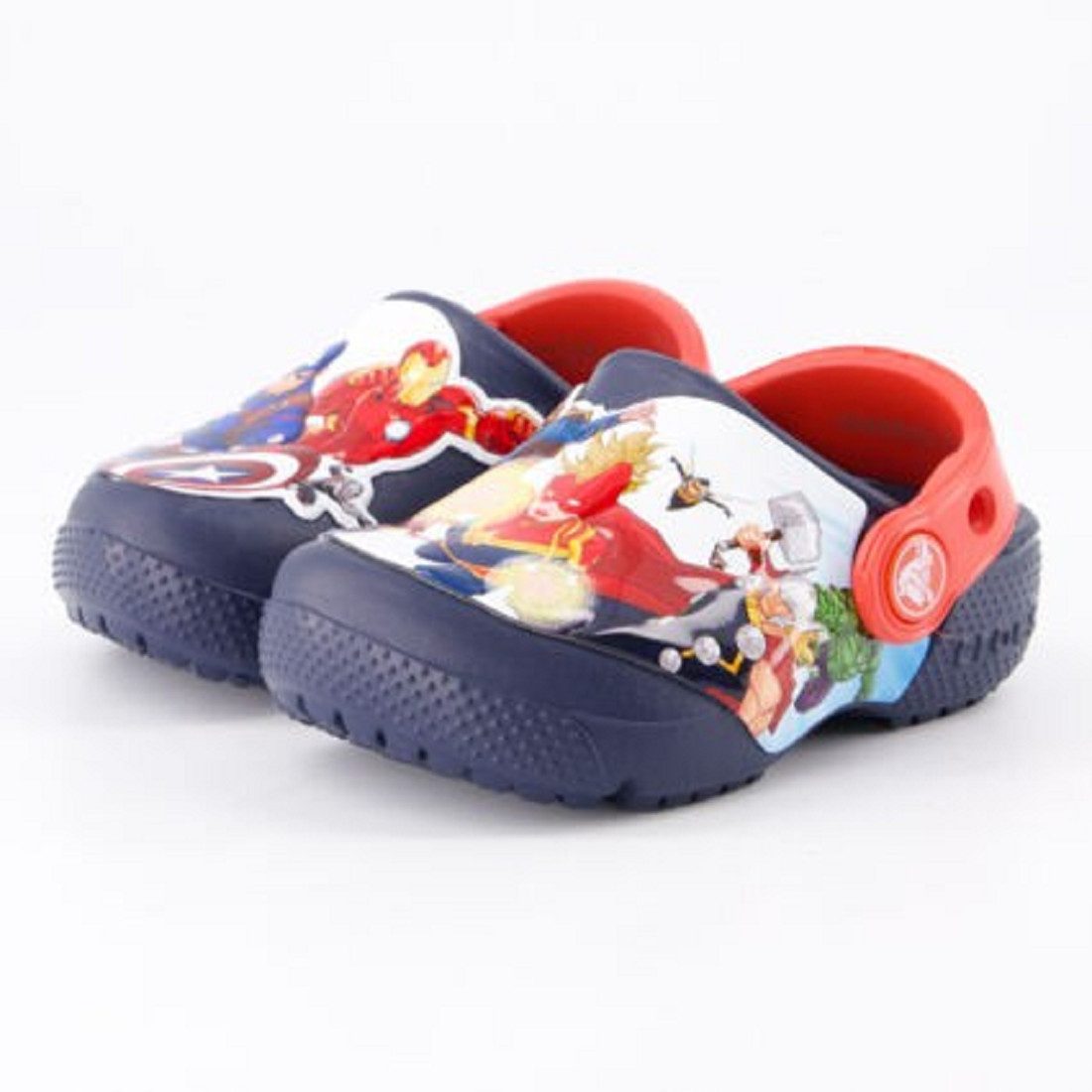 Crocs Crocs Kinder Sandalen, Crocs ft Avengers Patch Clogs, Crocs Kinder Clog Patches Deko