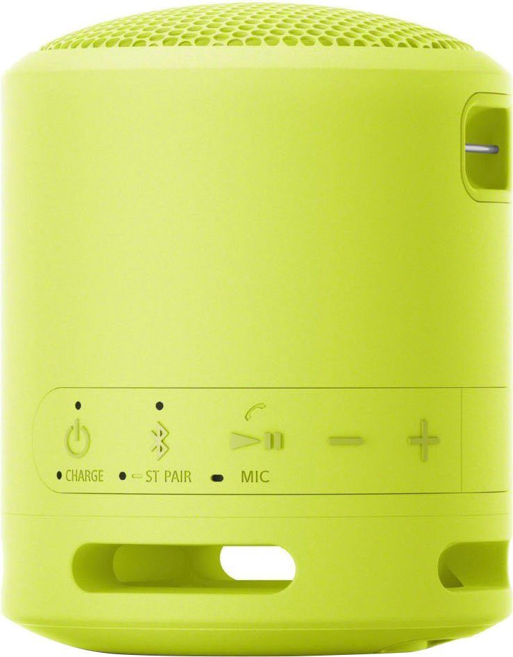 Tragbarer Bluetooth-Lautsprecher SRS-XB13 gelb Sony