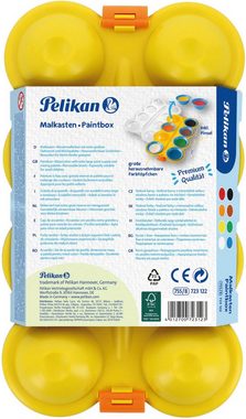 Pelikan Farbkasten Farbkasten für Kinder, 8 Farben, inklusive Pinsel; Made in Germany