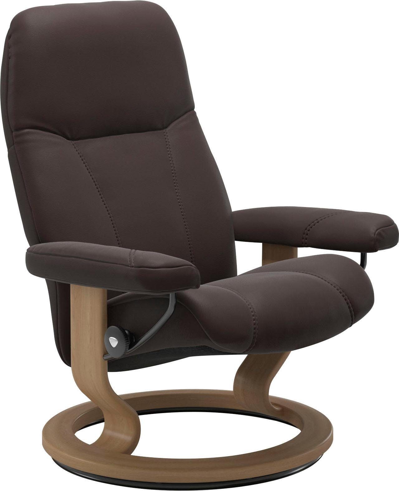 Gestell Classic Relaxsessel Eiche Consul, mit M, Stressless® Größe Base,