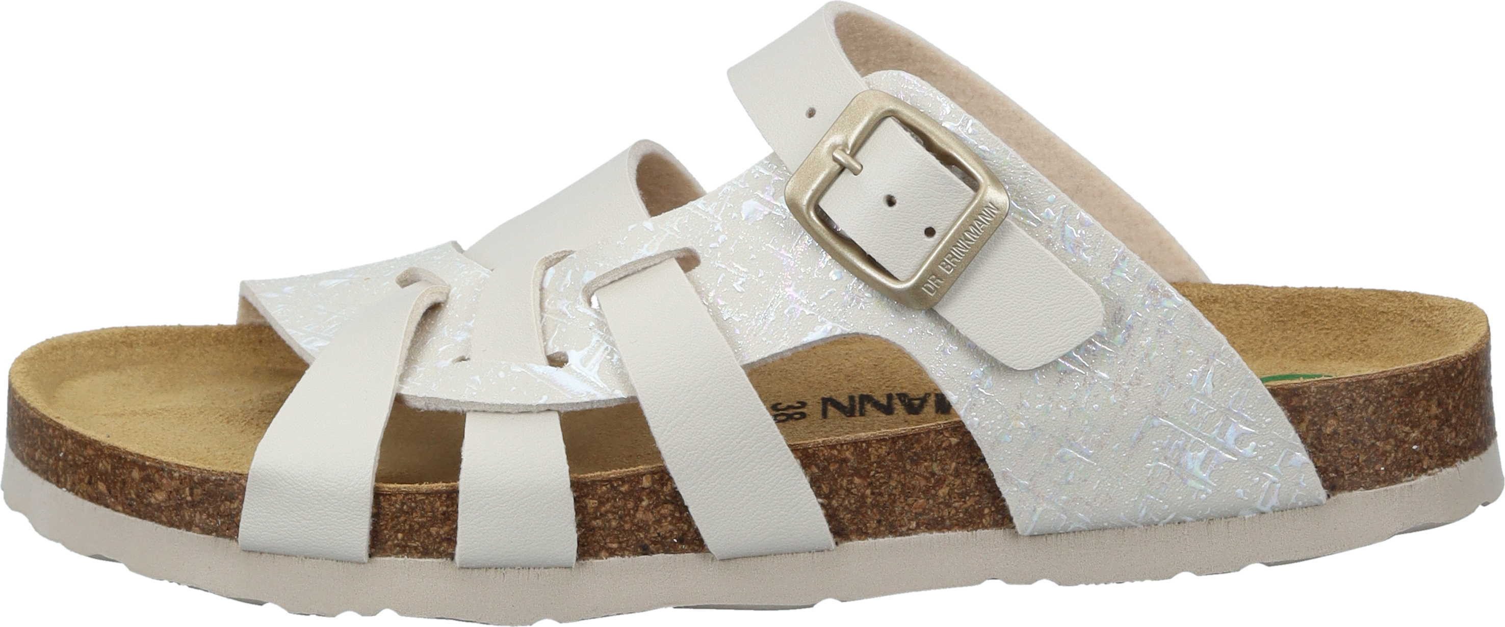 Dr. Brinkmann Pantoletten Pantolette aus strapazierfähigen Gewebefasern