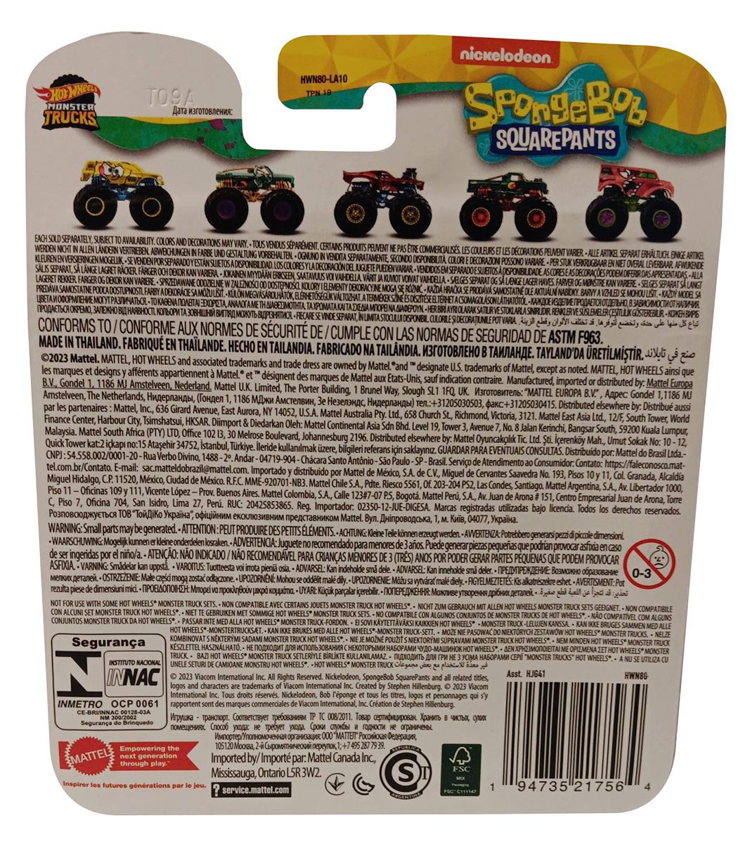 Mattel® Spielzeug-Monstertruck Mattel HWN80 Hot Wheels günstig online kaufen