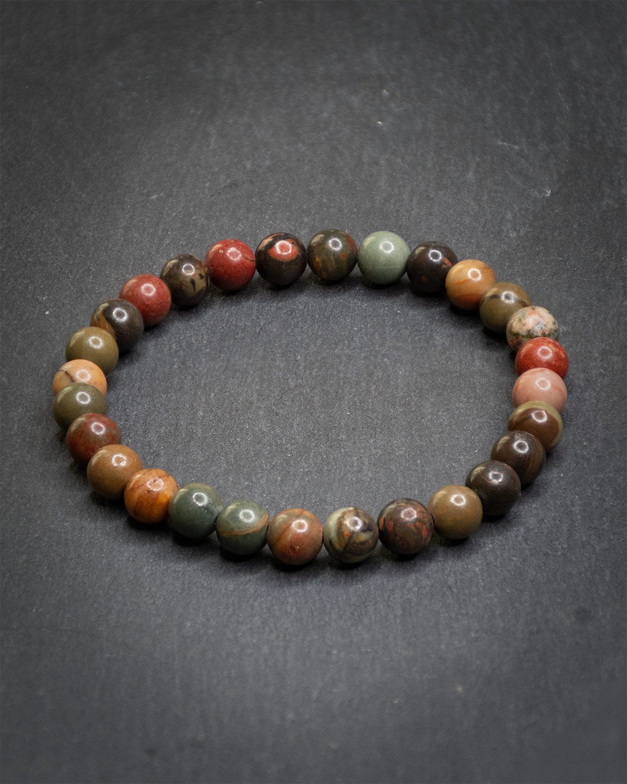 MayTree Armband Armband Picasso-Jaspis (Stück, 1-tlg), echter Picasso-Jaspi günstig online kaufen