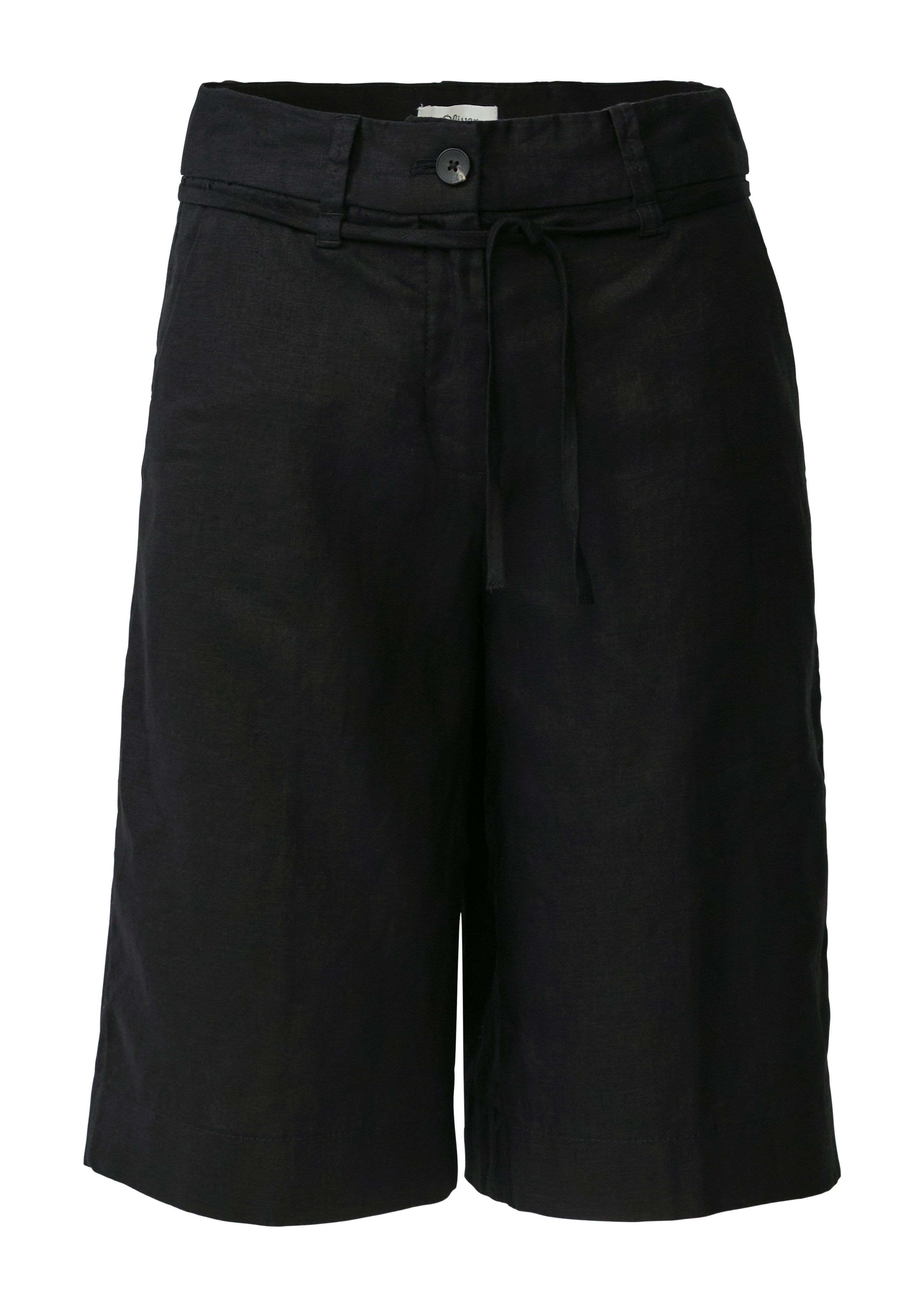 s.Oliver Bermudas Sommerhose aus Leinen