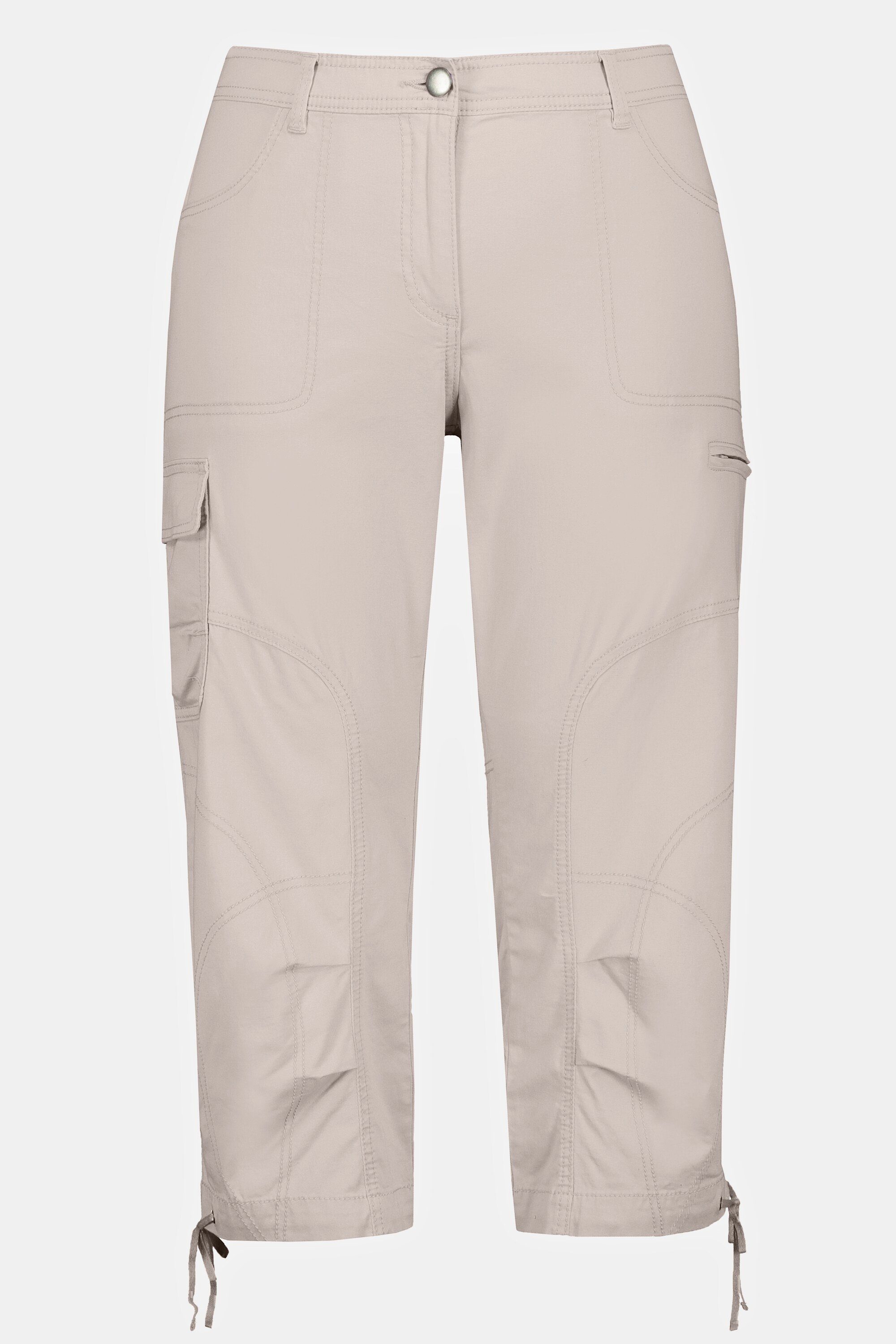 Popken marmor Komfortbund 7/8-Cargohose Cargoshorts Ulla