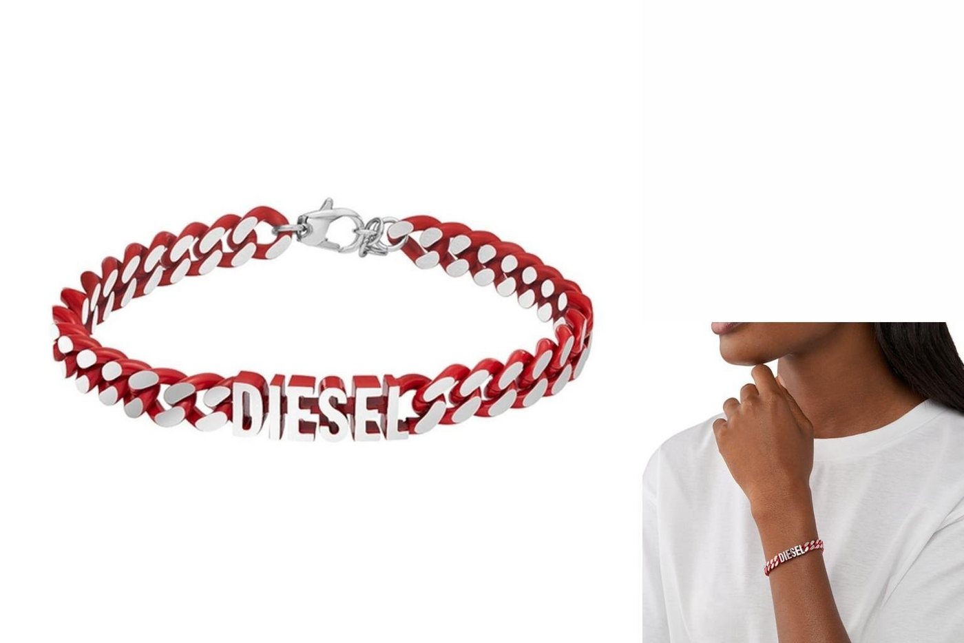 Diesel Armreif Diesel Herrenarmreif DX14... Diesel Armreif Diesel Herrenarmreif DX14...