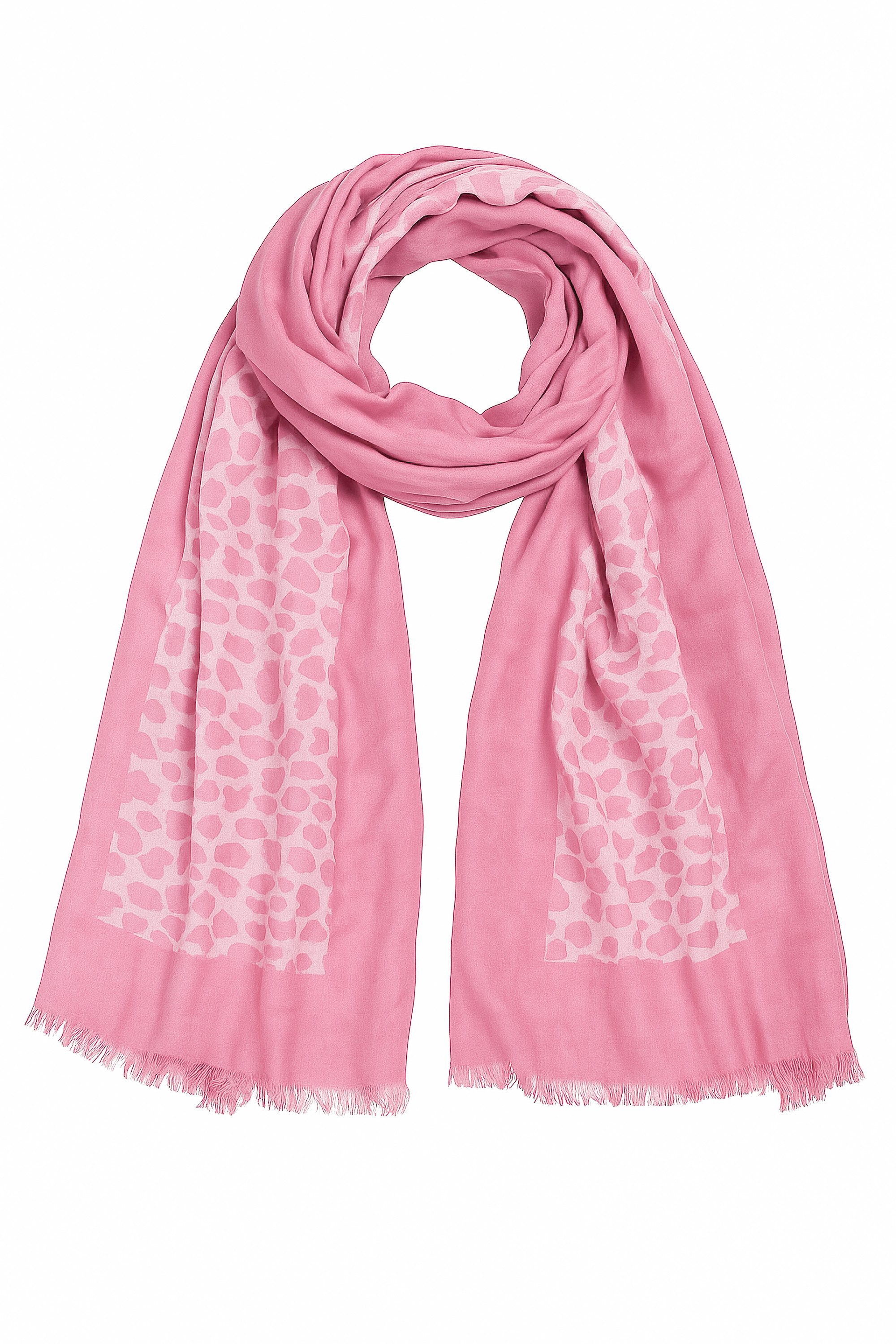 COLLEZIONE ALESSANDRO Modeschal Leos Traum, (1-St), aus weichen Naturmaterial mit Leo-Print