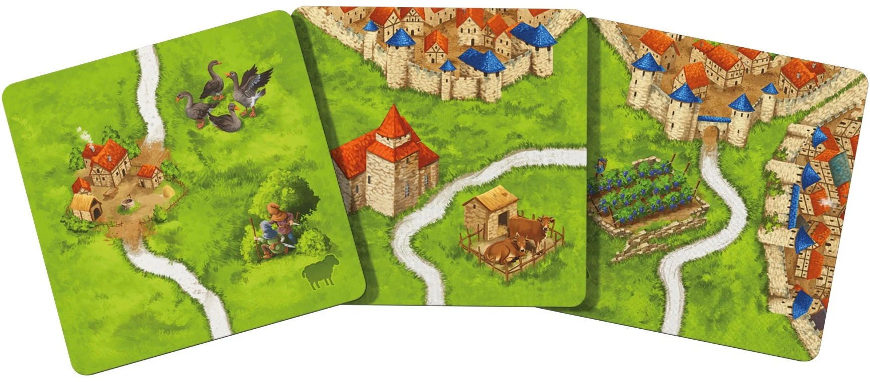 Hans im Glück Spiel Carcassonne 9. Erweiterung Schafe & Hirten HIGD0139