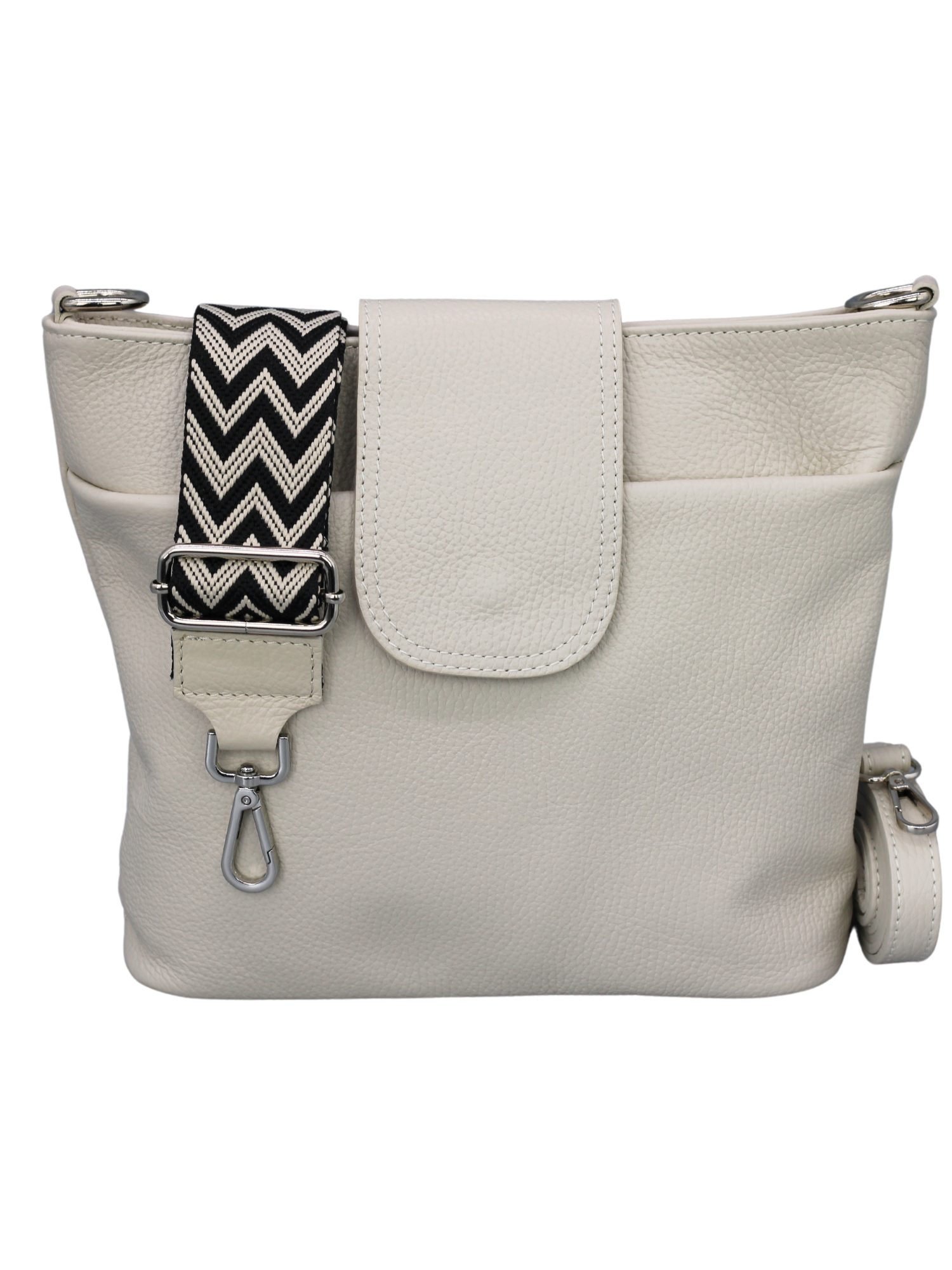 Adel Bags Schultertasche SARA Umhängetasche für Damen, Schultertasche aus Echtleder