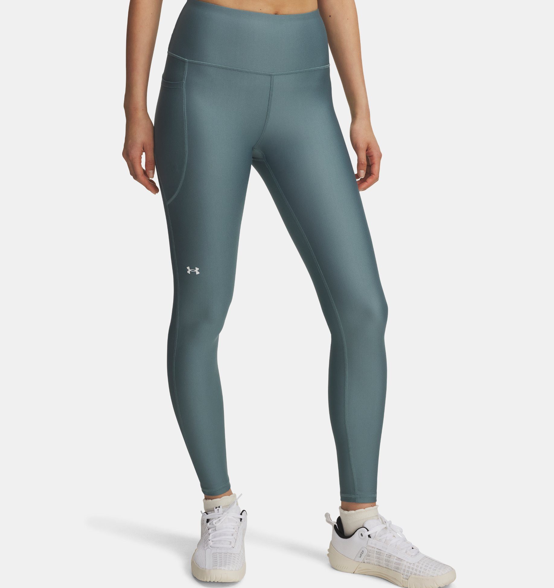 Under Armour® Trainingstights TECH HIRISE LEGGING JASPER BLUE günstig online kaufen