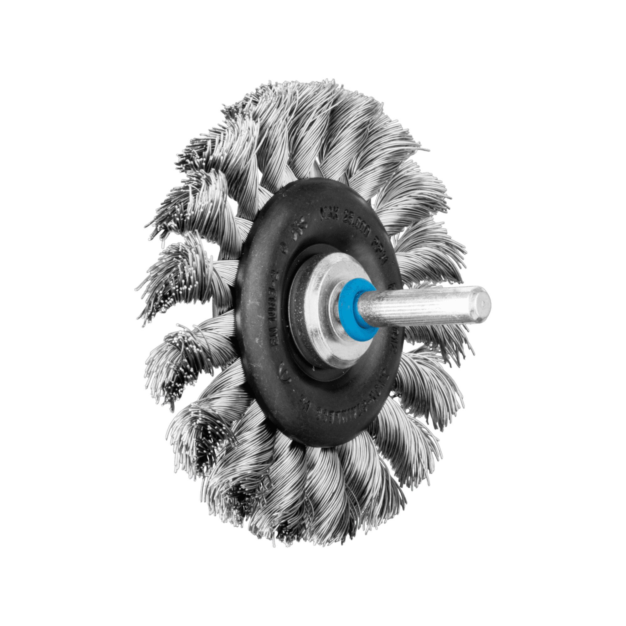 Pferd Rundbürste PFERD TOOLS Rundbürste gezopft RBG Ø76x12 mm Schaft-Ø6 mm Edelstahl-Dr