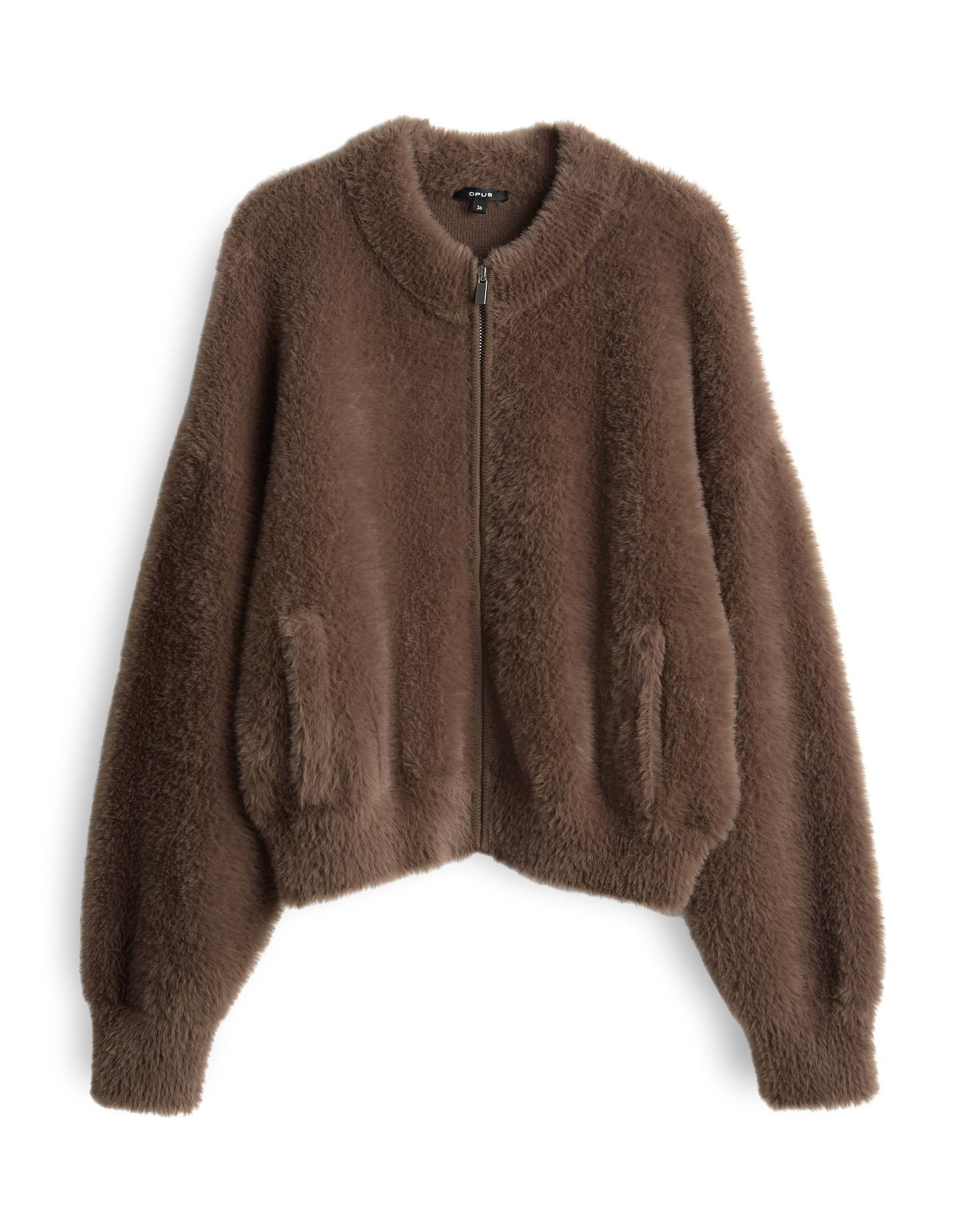 OPUS Strickjacke DORES in Felloptik lockere Passform, weicher Griff, dezent günstig online kaufen