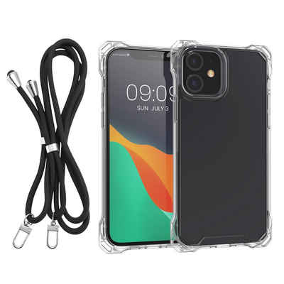 kwmobile Handyhülle Necklace Case für Apple iPhone 11 Hülle mit Band, handykette - stoßfestes Kunststoff Cover - TPU Bumper