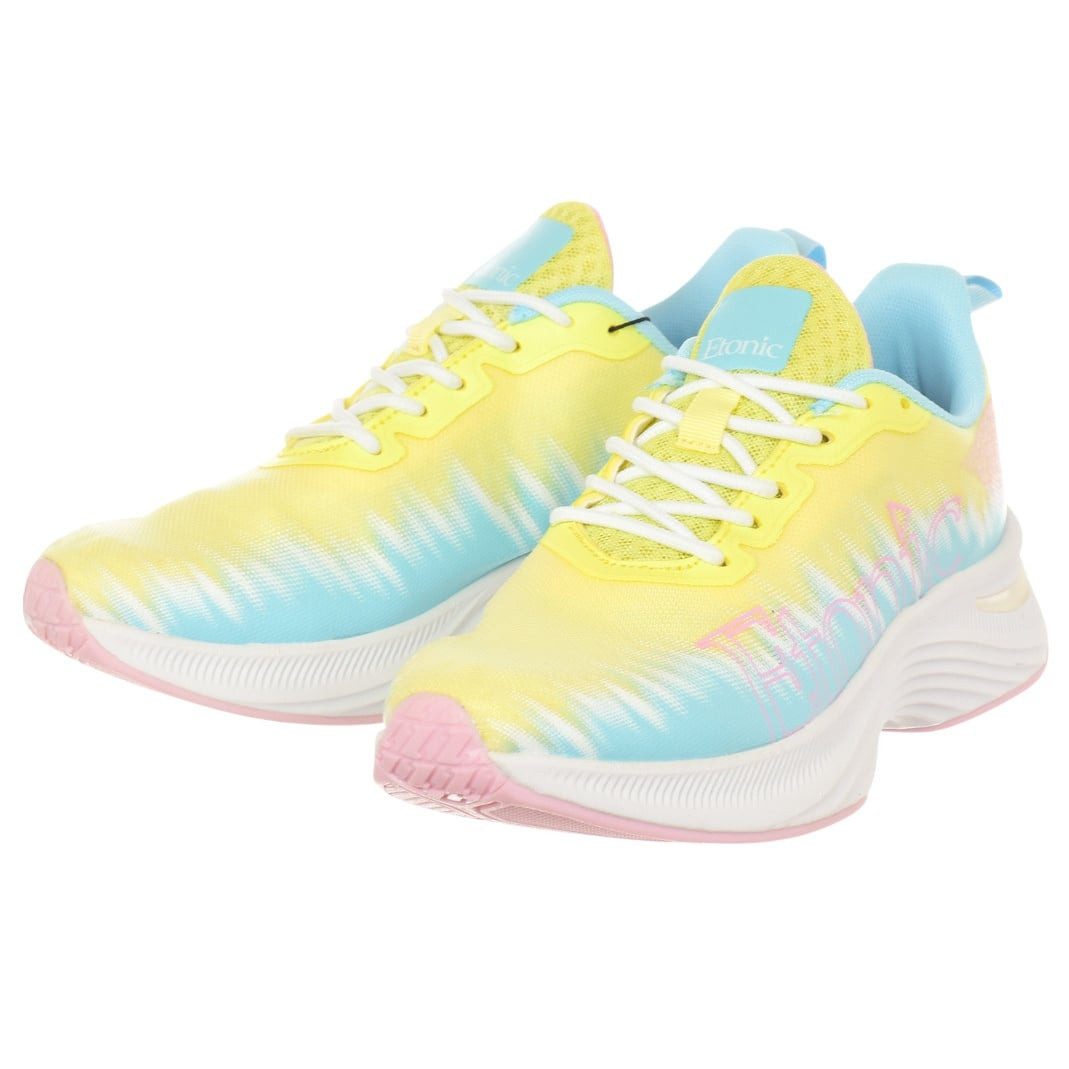 Etonic Laufschuhe Shadow Burn gelb/blau/pink Damen Sneaker günstig online kaufen