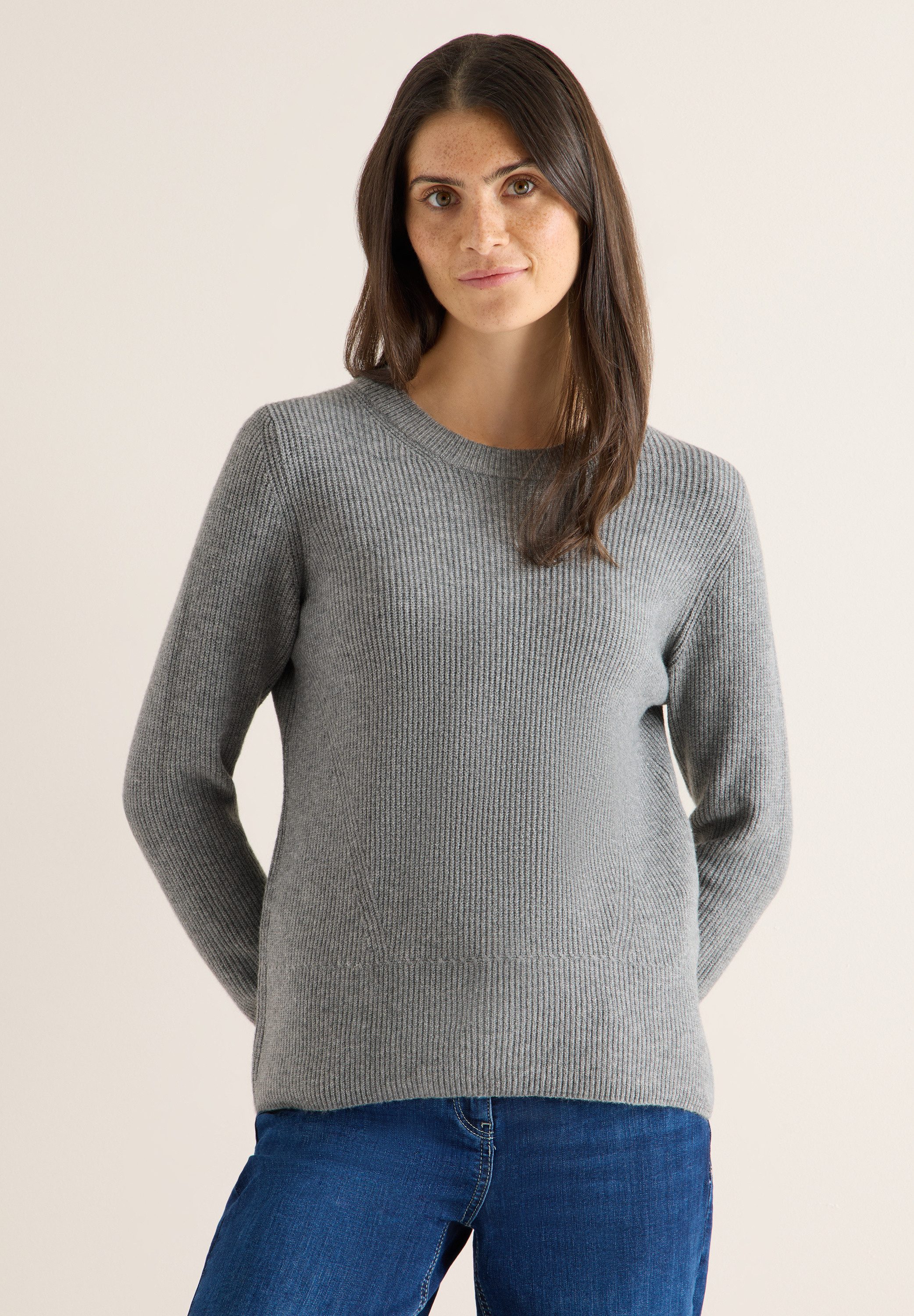 CECIL Strickpullover aus Feinstrick