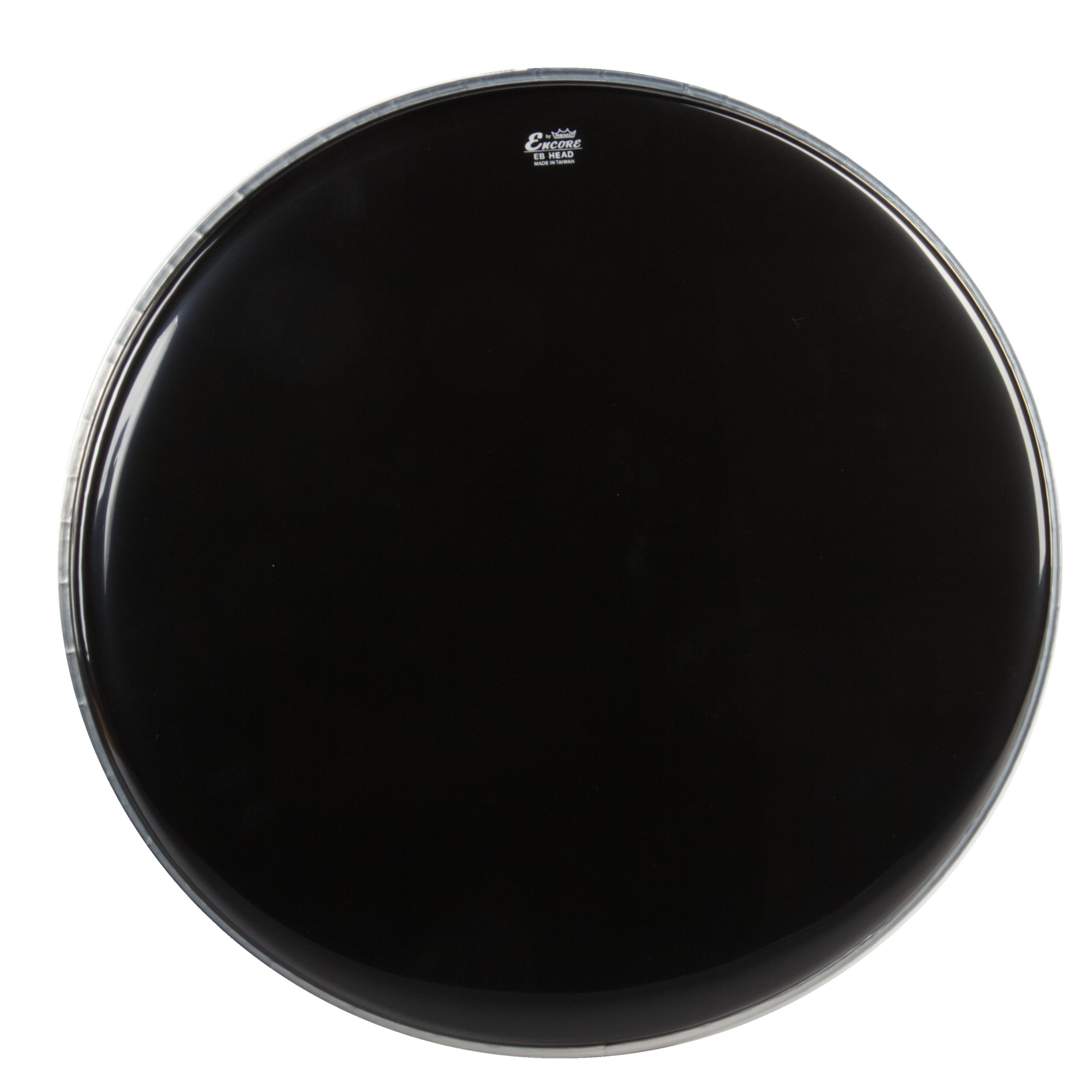 Remo Bass Drum,ENCORE Ambassador Ebony 20" Bass Drum Reso, Felle, Bass Drum Felle, ENCORE Ambassador Ebony 20" Bass Drum Reso - Bass Drum Fell