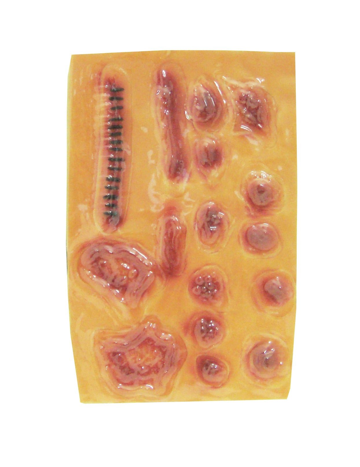 Rubies Niederlande b.v. Kostüm Wunden Narben Halloween Latexapplikation haut