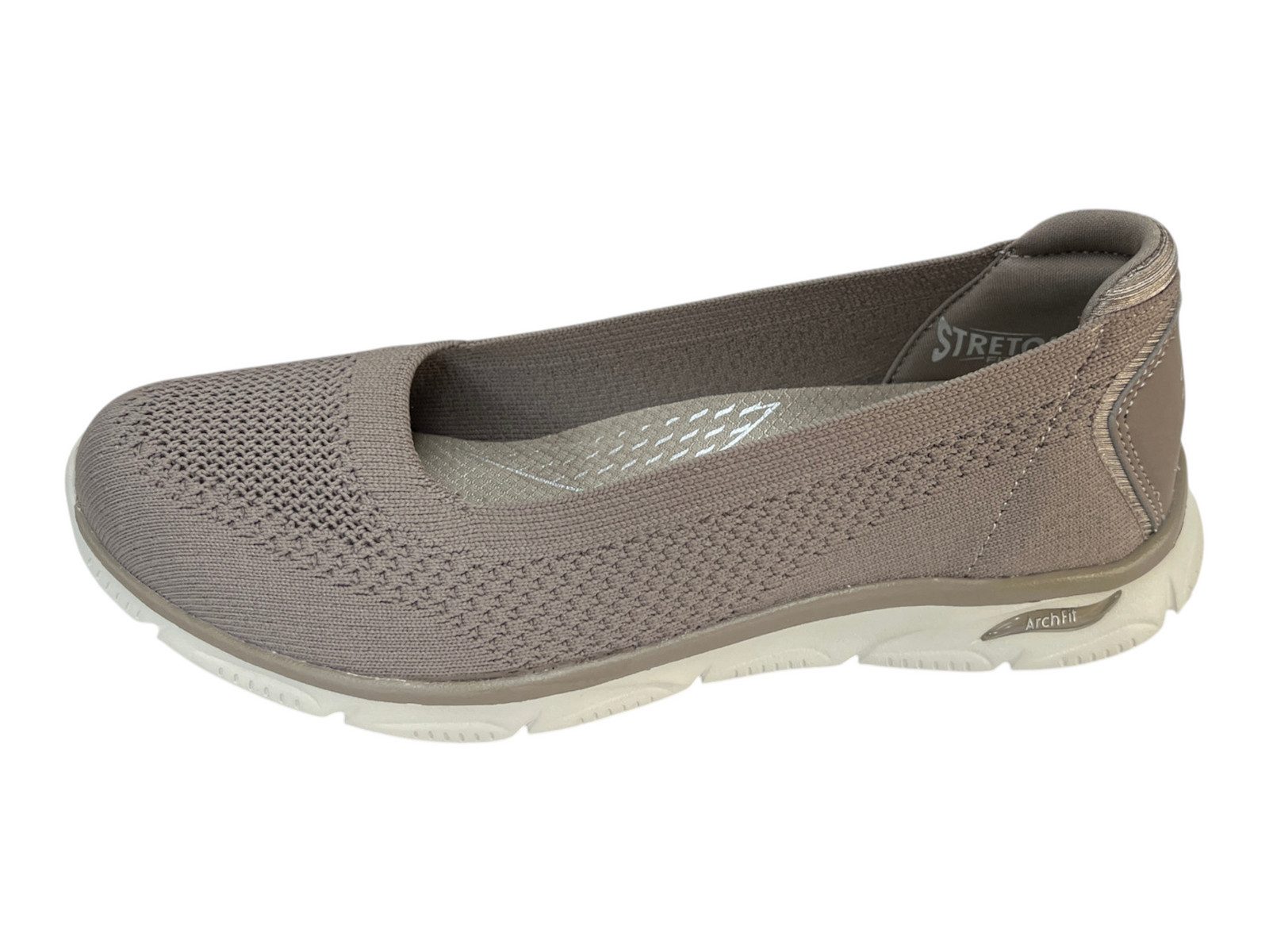 Skechers Skechers Damen ARCH FIT SUNNY-ZEN WALK 100729/DKTP dark taupe Sneaker