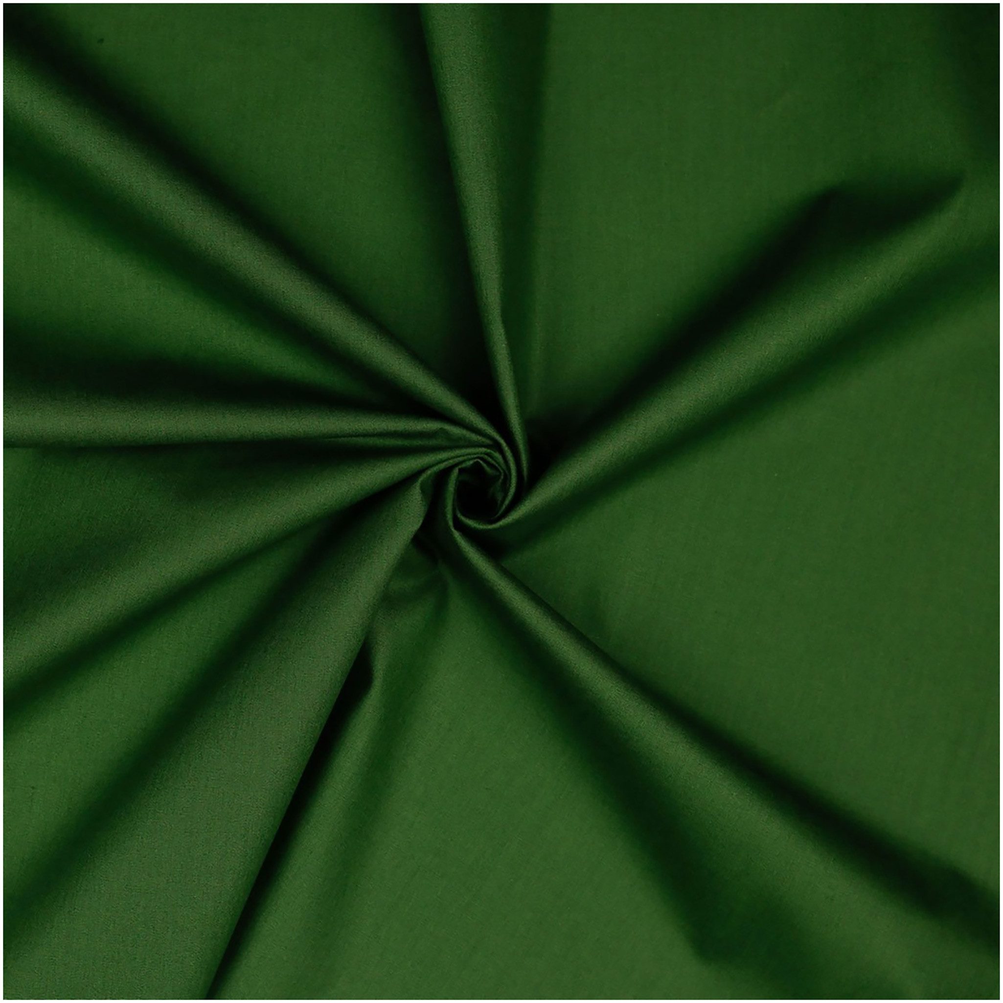 maDDma Stoff Popeline Baumwollstoff Fahnenstoff ab 1m Meterware unifarben 1v2, 043 - khaki