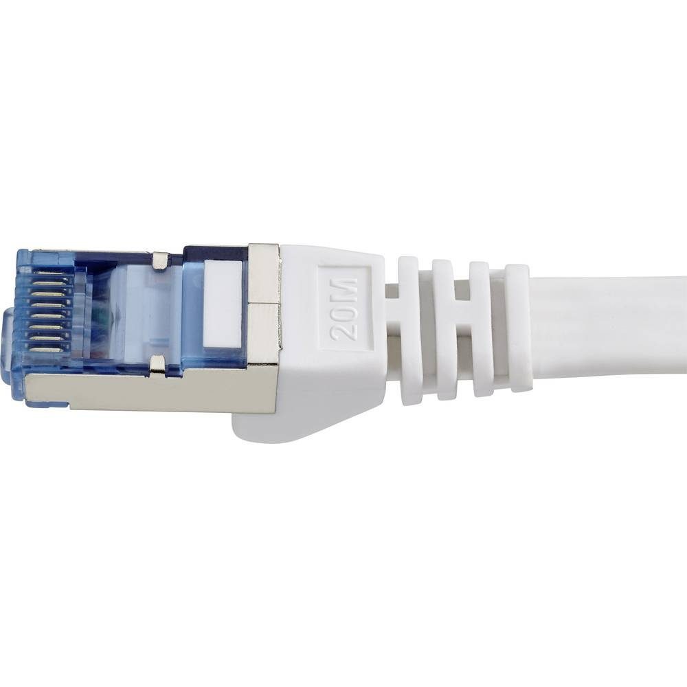 Renkforce CAT6A, U/FTP m LAN-Kabel 20 hochflexibles Netzwerkkabel