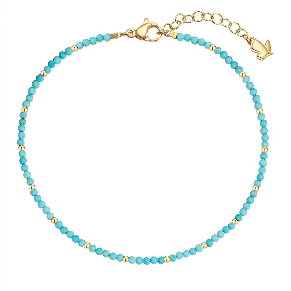 Fußkette gelbgold
