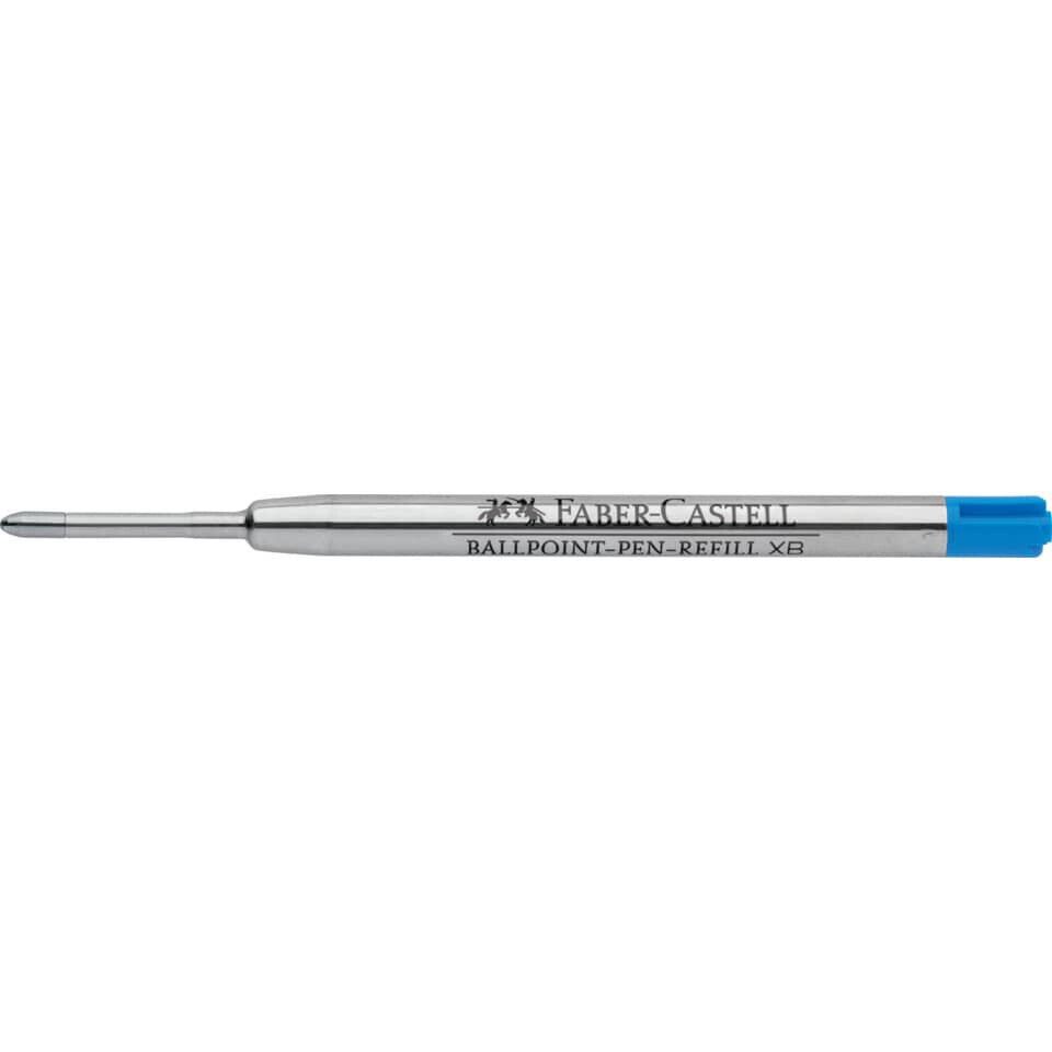 Faber-Castell Druckkugelschreiber 10x FABER-CASTELL 148746 Kulimine XB blau Kugelschreiber-Mine