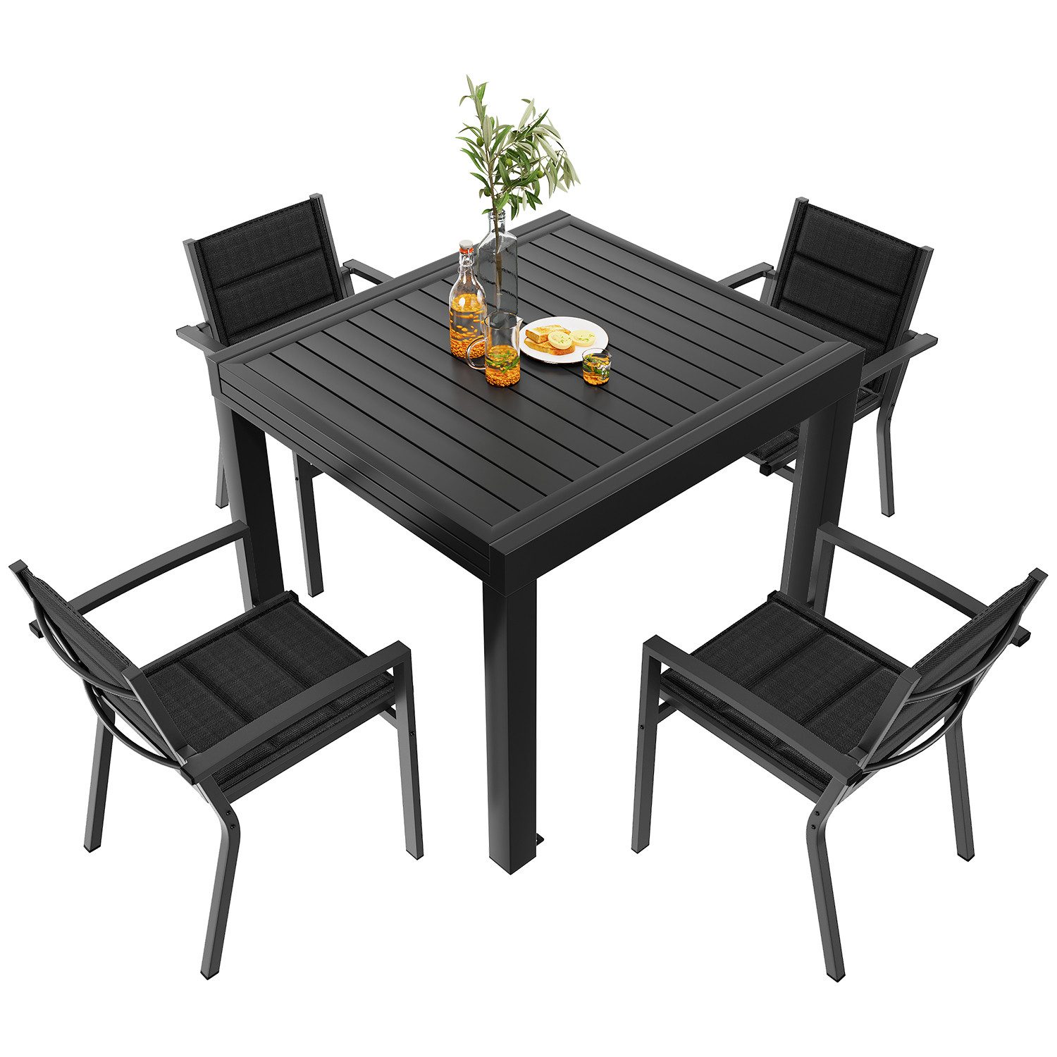 GUNJI Gartenstuhl Klappstuhl (2er Set), bequem, günstig online kaufen