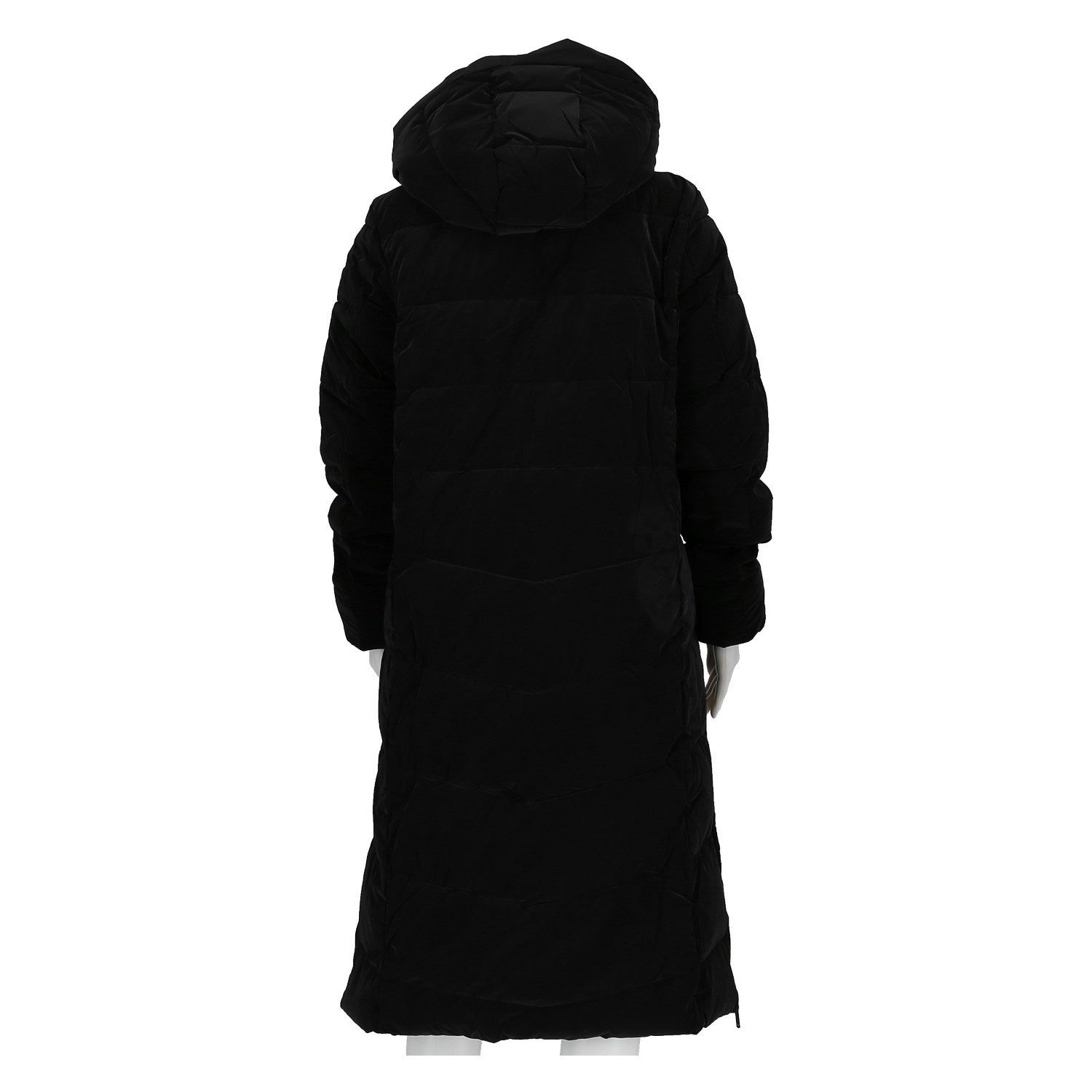 CMP Wintermantel Coat Fix Hood (Glanzeffekt, wattiert, warm) schwarz Damen günstig online kaufen