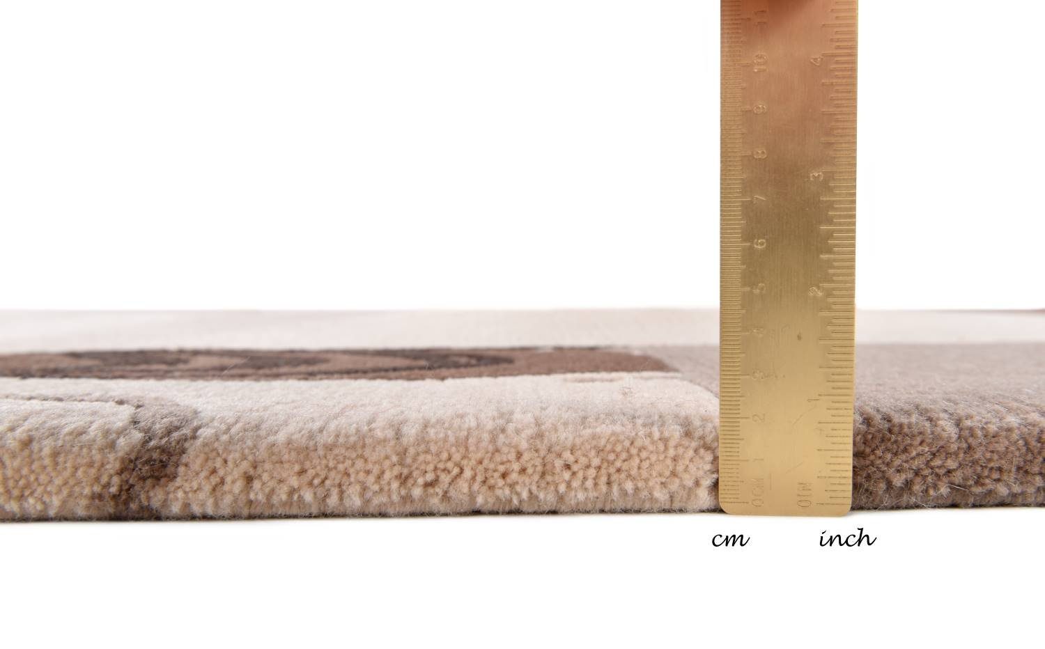Teppich Gurkha, THEKO, cm, Rechteckig, multi 163 x brown 228