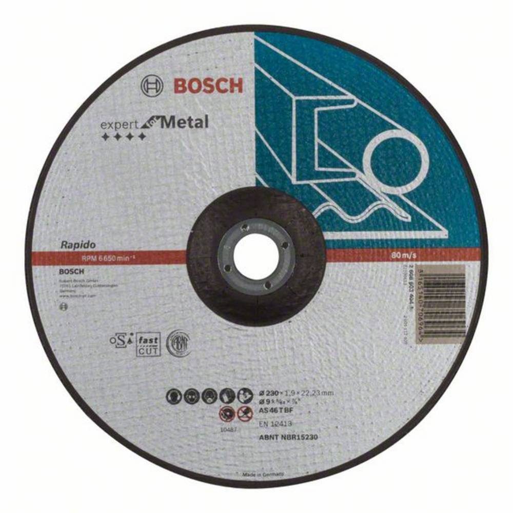 Bosch Professional BOSCH Trennscheibe Trennscheibe gekröpft Expert for Metal - Rapido