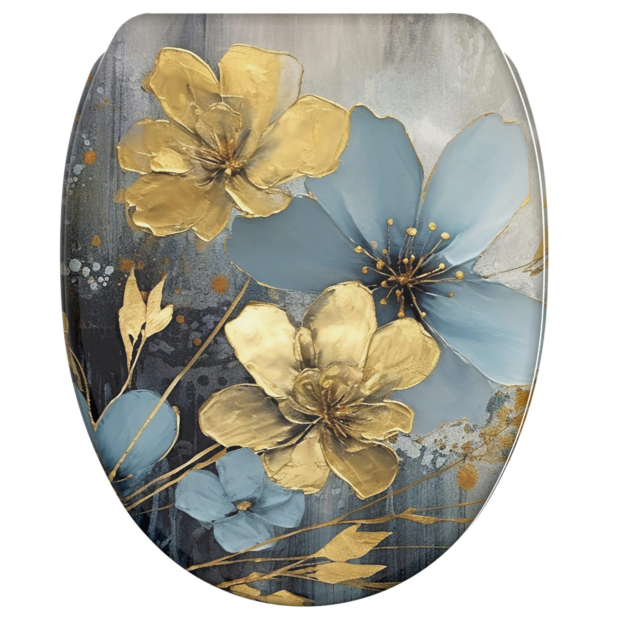 Sanilo WC-Sitz mit Absenkautomatik & Top Fix in vielen Designs, hochwertig, abnehmbar, leichte Montage von oben, mit Schraubenzieher