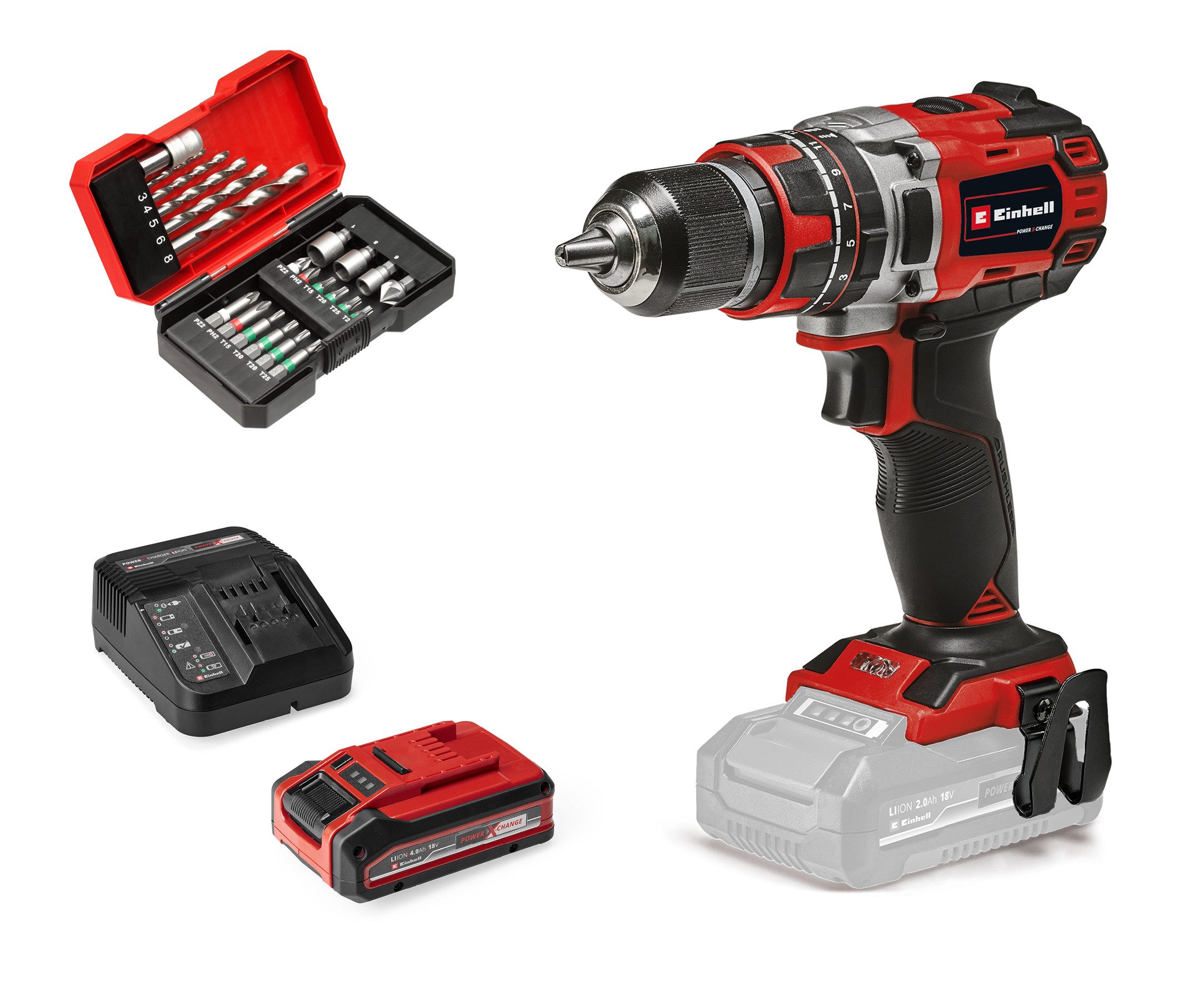 Einhell Akku-Schlagbohrschrauber PROFESSIONAL TP-CD 15/50 BL (1x4,0 Ah), In günstig online kaufen