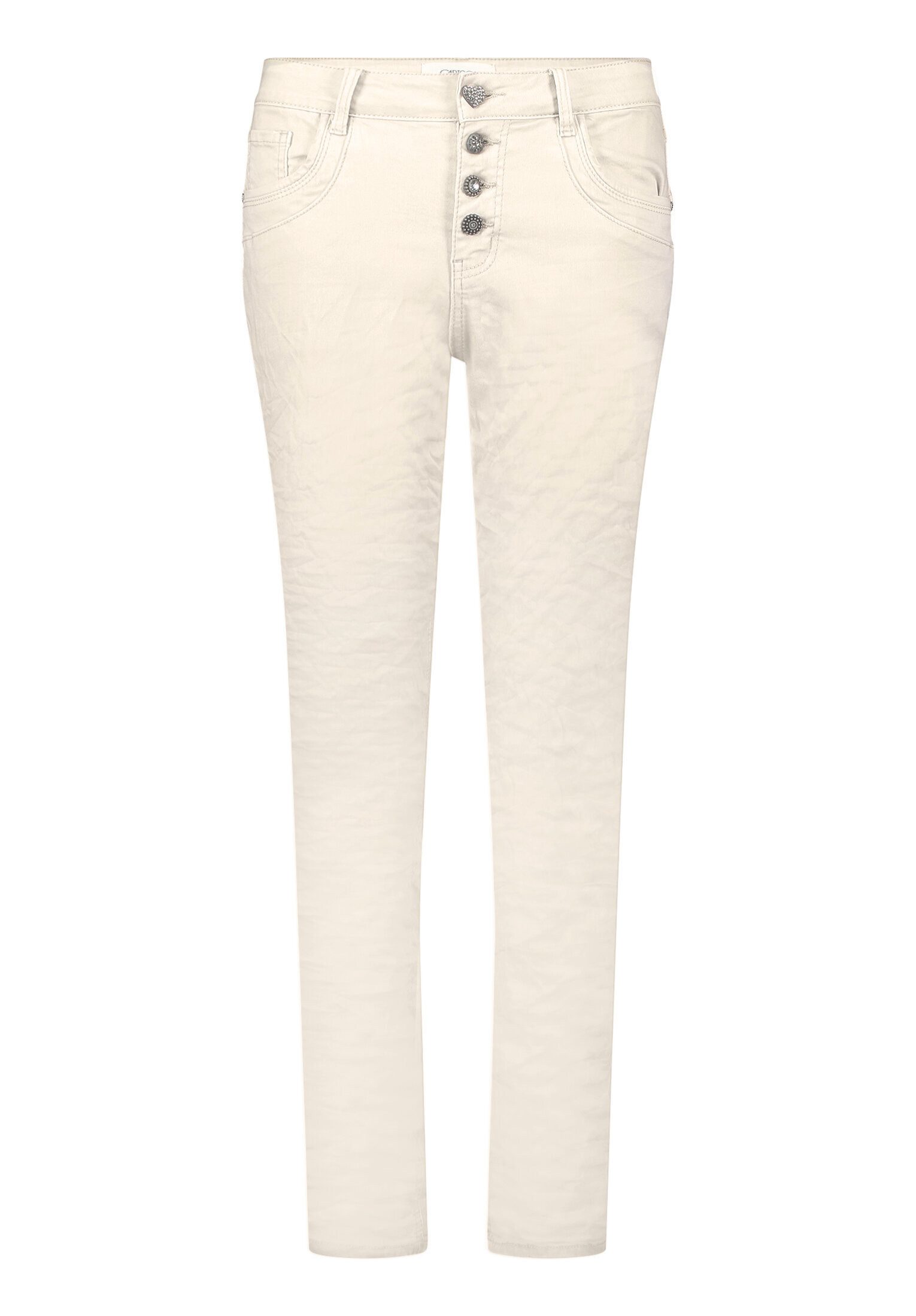 Cartoon Boyfriend-Jeans Damen im Vintage-Look