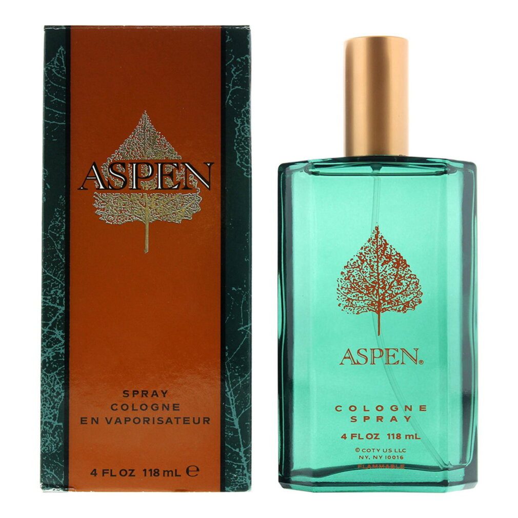 coty Eau de Cologne Aspen Köln Spray 120ml für Männer