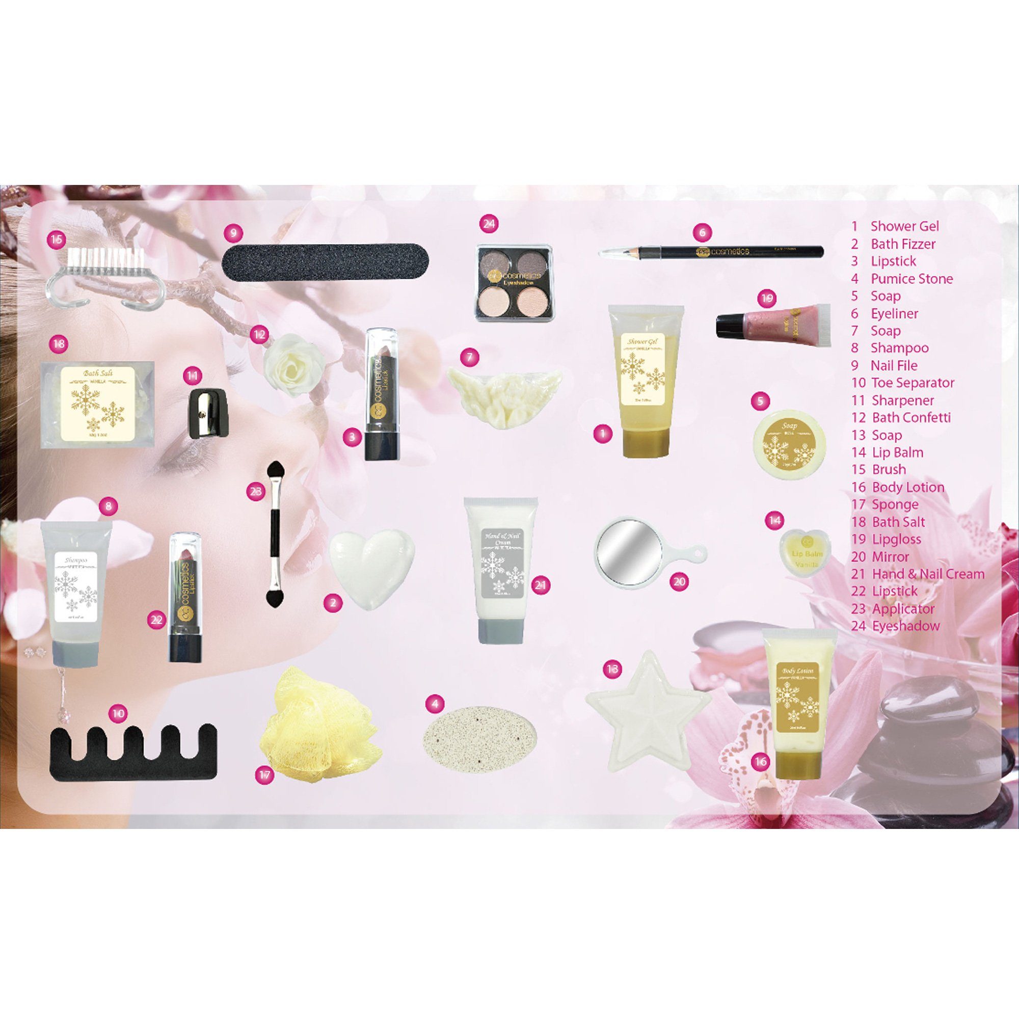 ACCENTRA Adventskalender Adventkalender Wellness Beauty, Bath & Body