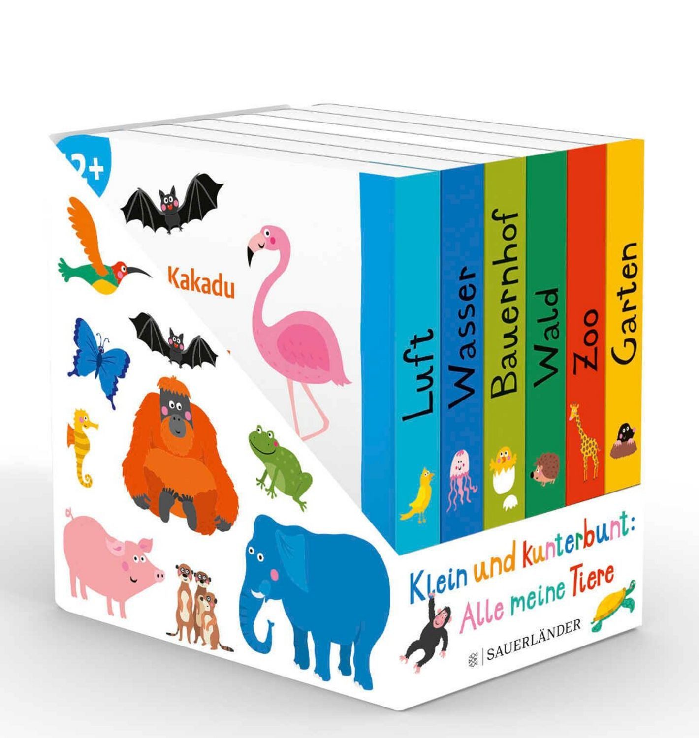 Klein und kunterbunt: Alle meine Tiere (Würfel) / diverse