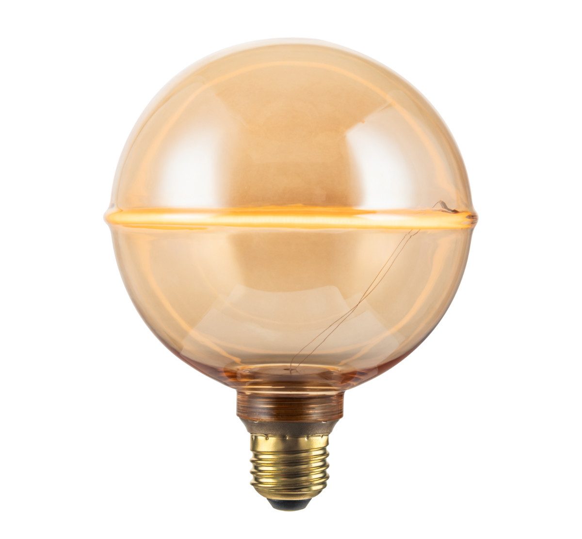 ENOVALITE LED-Leuchtmittel LED Filament Leuchtmittel, E27, 4 W, 200 lm, warmweiß, dimmbar, E27, Warmweiß