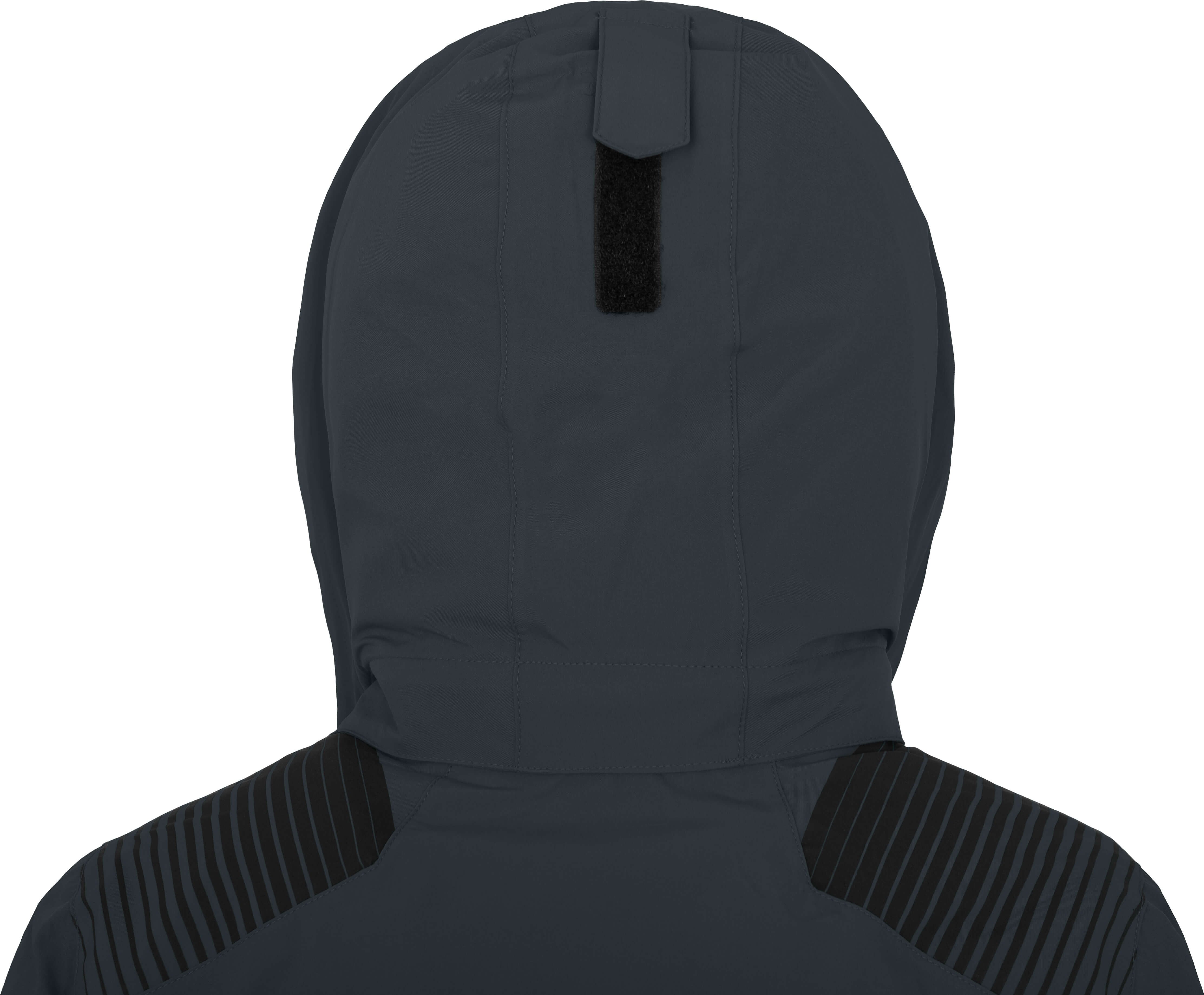 Bergson Skijacke VEIKO Kinder Skijacke, warm, funktional und stylisch, Normalgrößen, dunkel