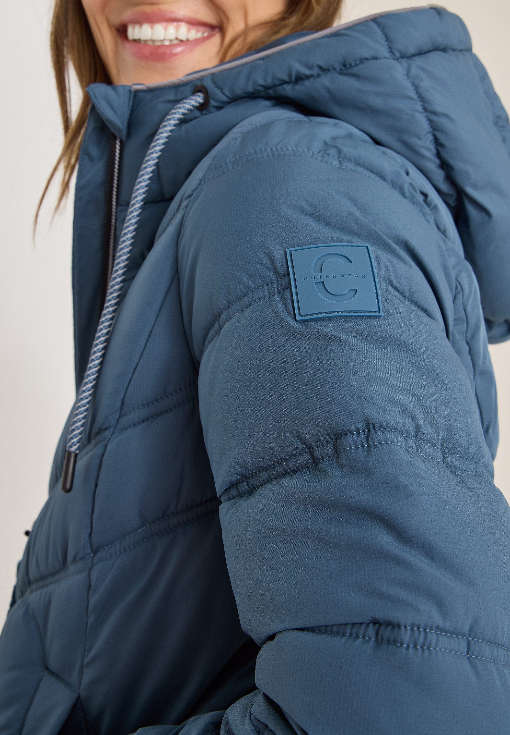 CECIL Steppjacke mit Kapuze