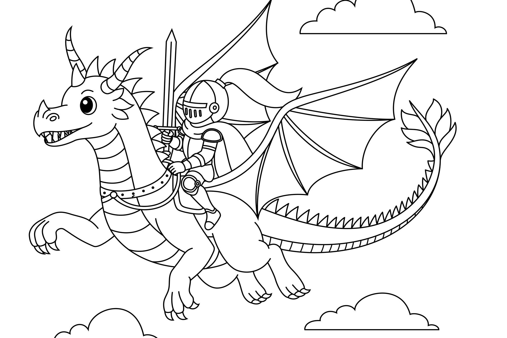 queence Bild Fliegender Drache & Ritter, Drachen, Figuren, Mädchen, Märchen, Märchenbilder, Reitbilder, Ritter, klassische Fantasie (1 St), DIY Wandbild aus Dibond