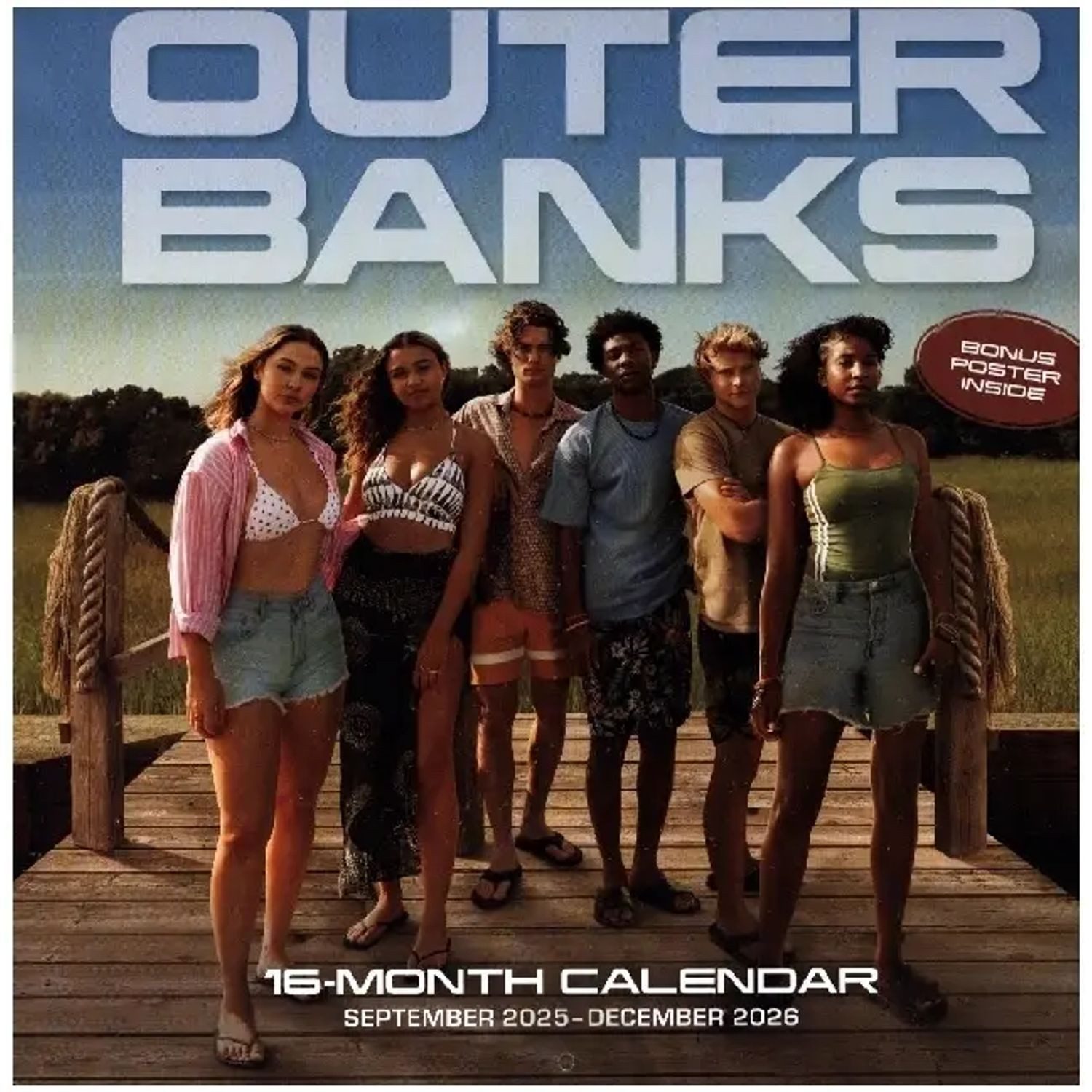 Wandkalender Outer Banks - Netflix 2026 - Wandkalender - Original Harry N....